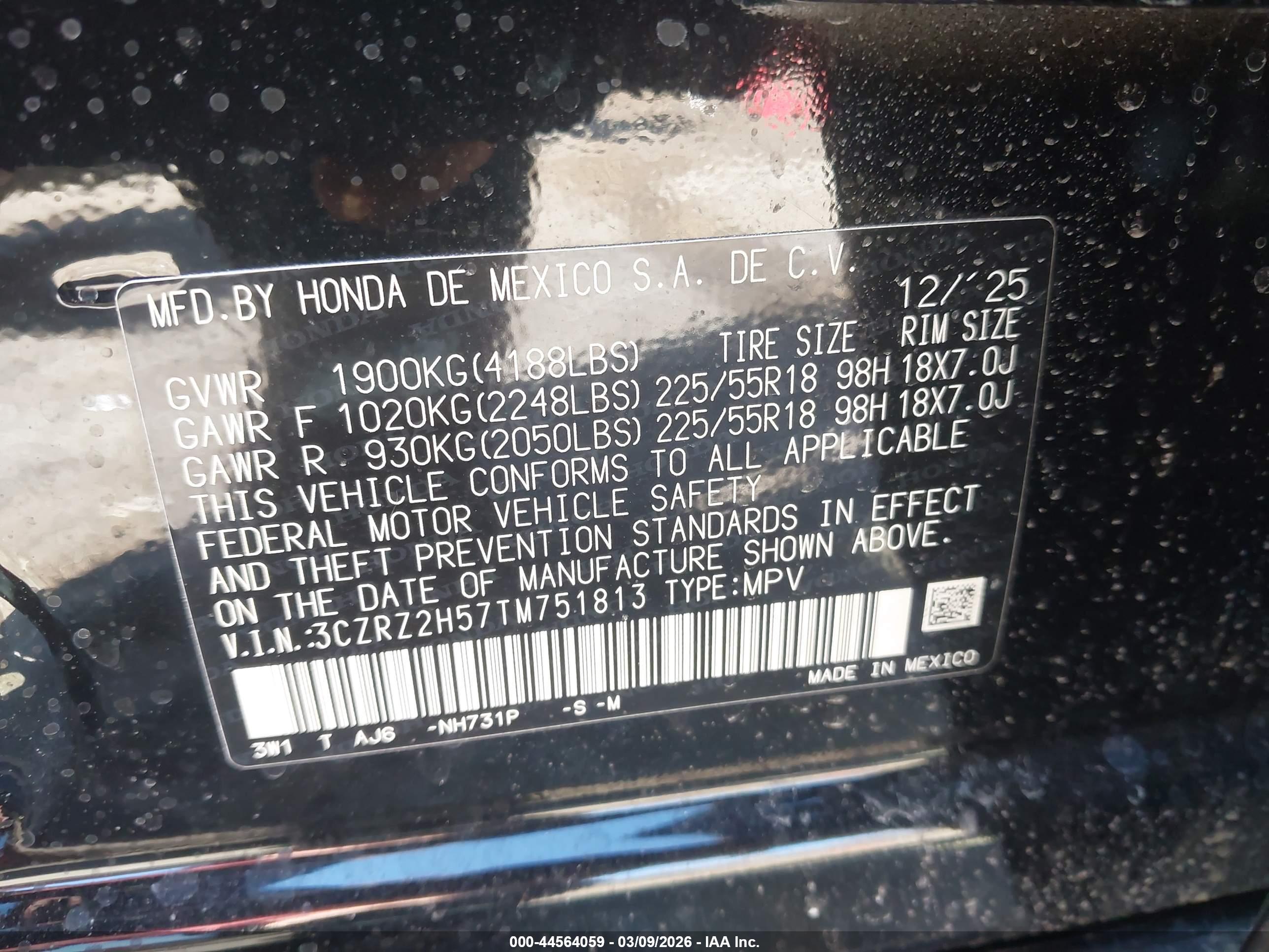 HONDA HR-V image 9