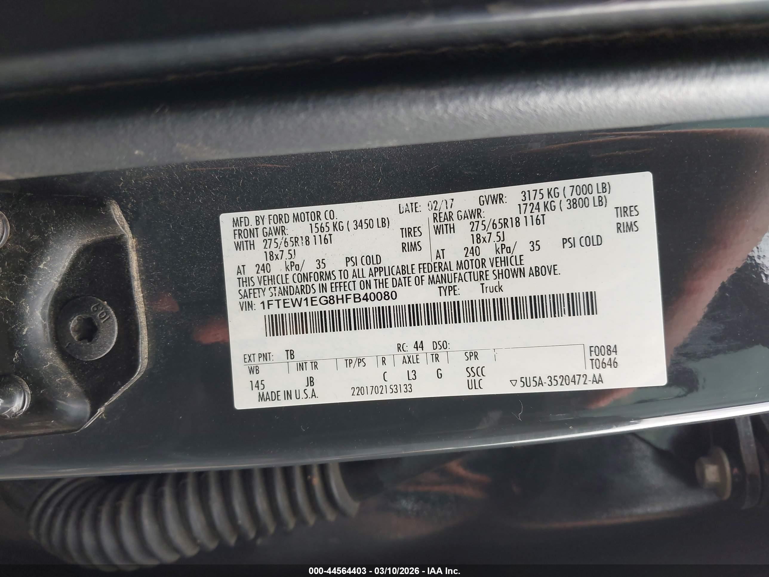 FORD F-150 image 9