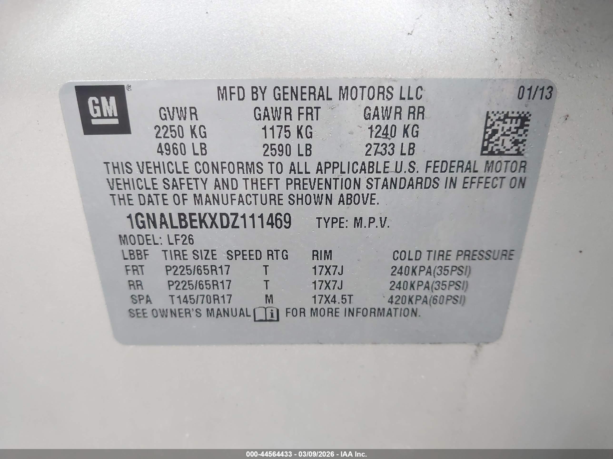 CHEVROLET EQUINOX image 9