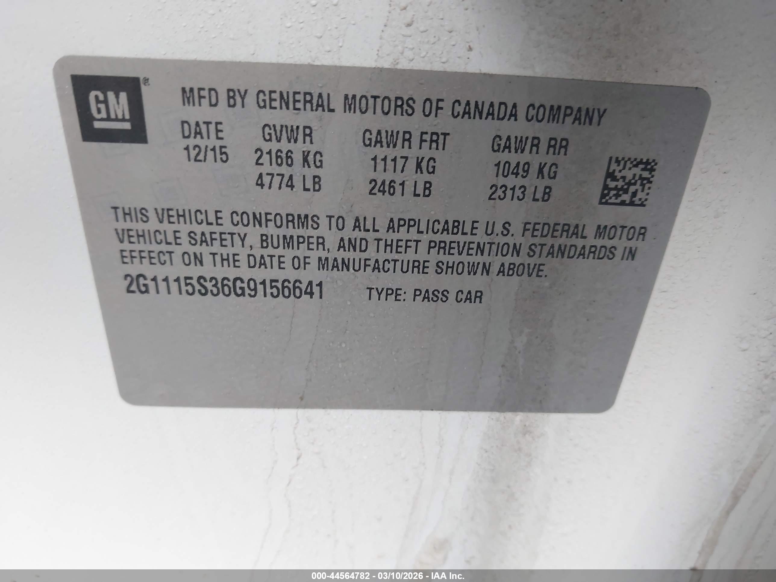 CHEVROLET IMPALA image 9
