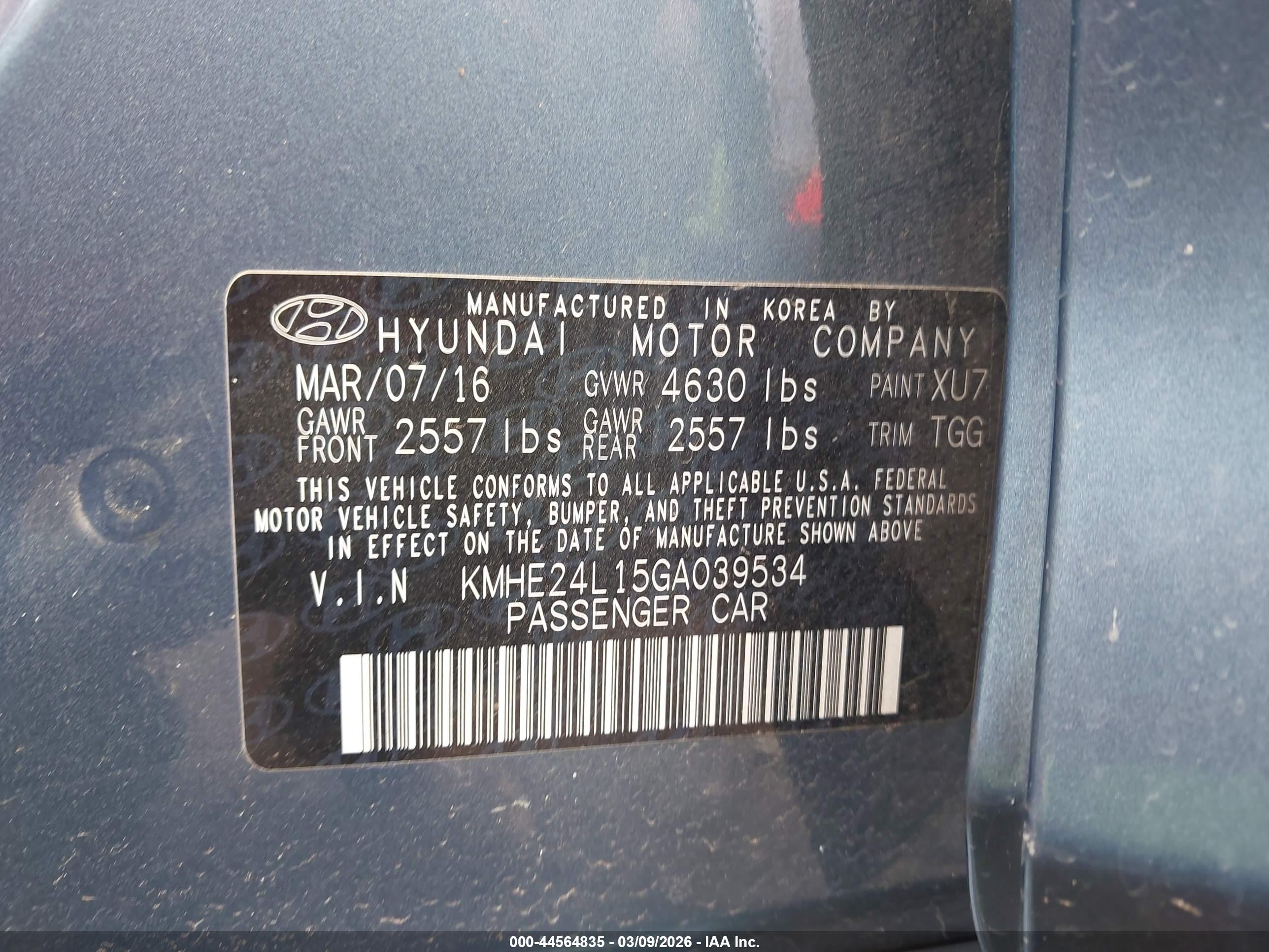 HYUNDAI SONATA image 9