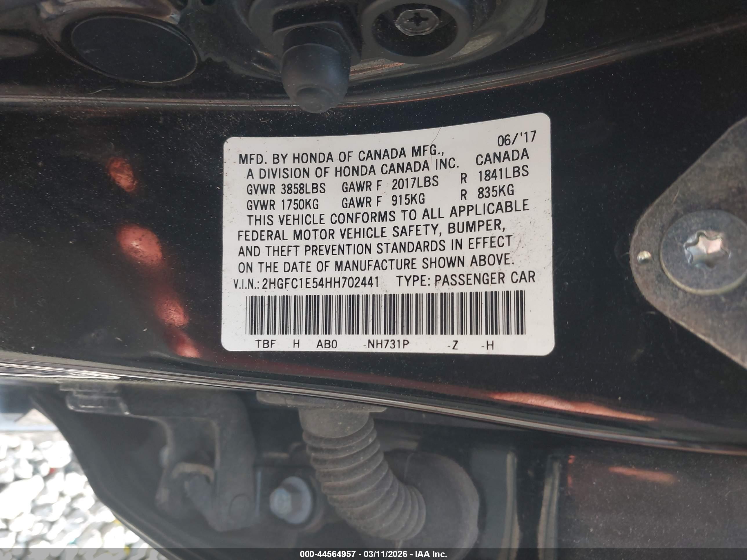 HONDA CIVIC image 9