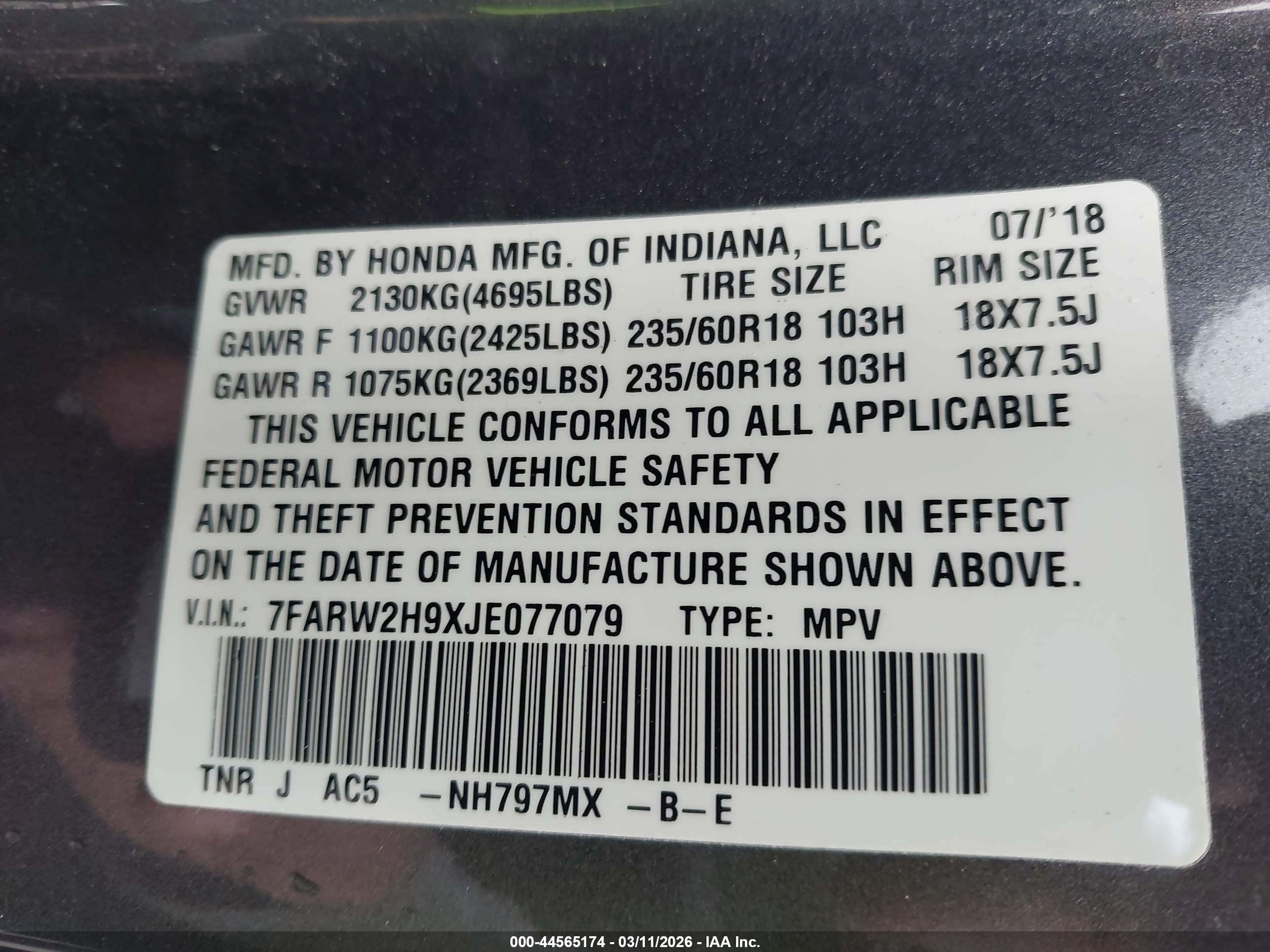 HONDA CR-V image 9