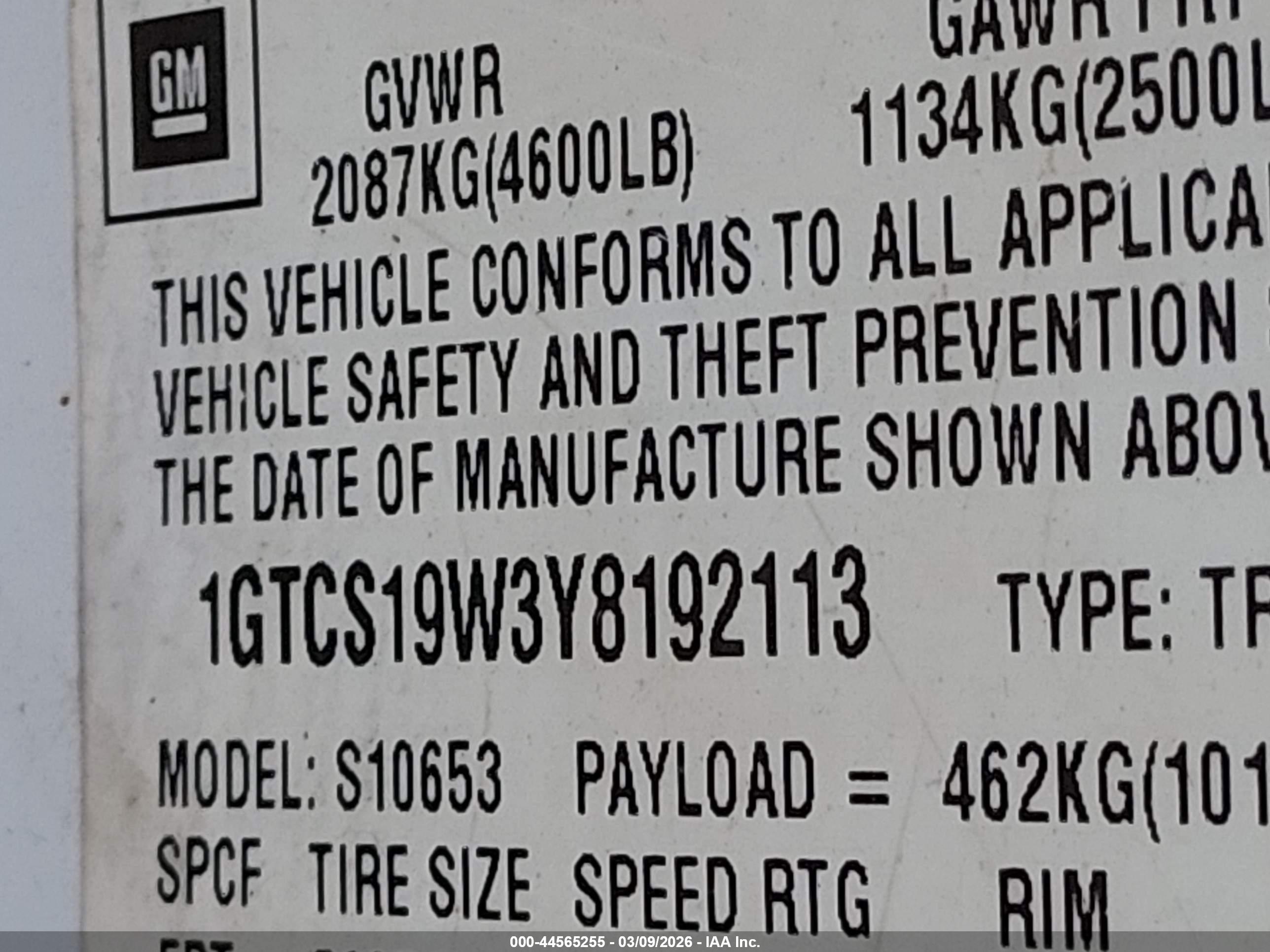 GMC SONOMA image 9
