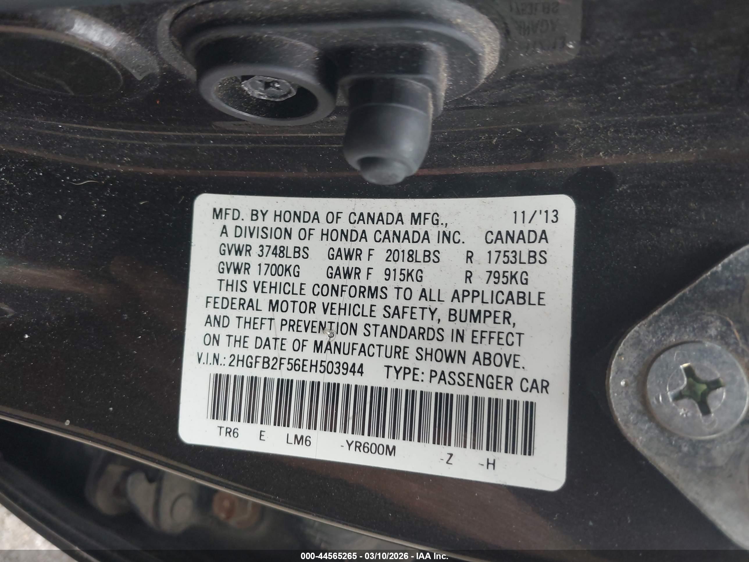 HONDA CIVIC image 9