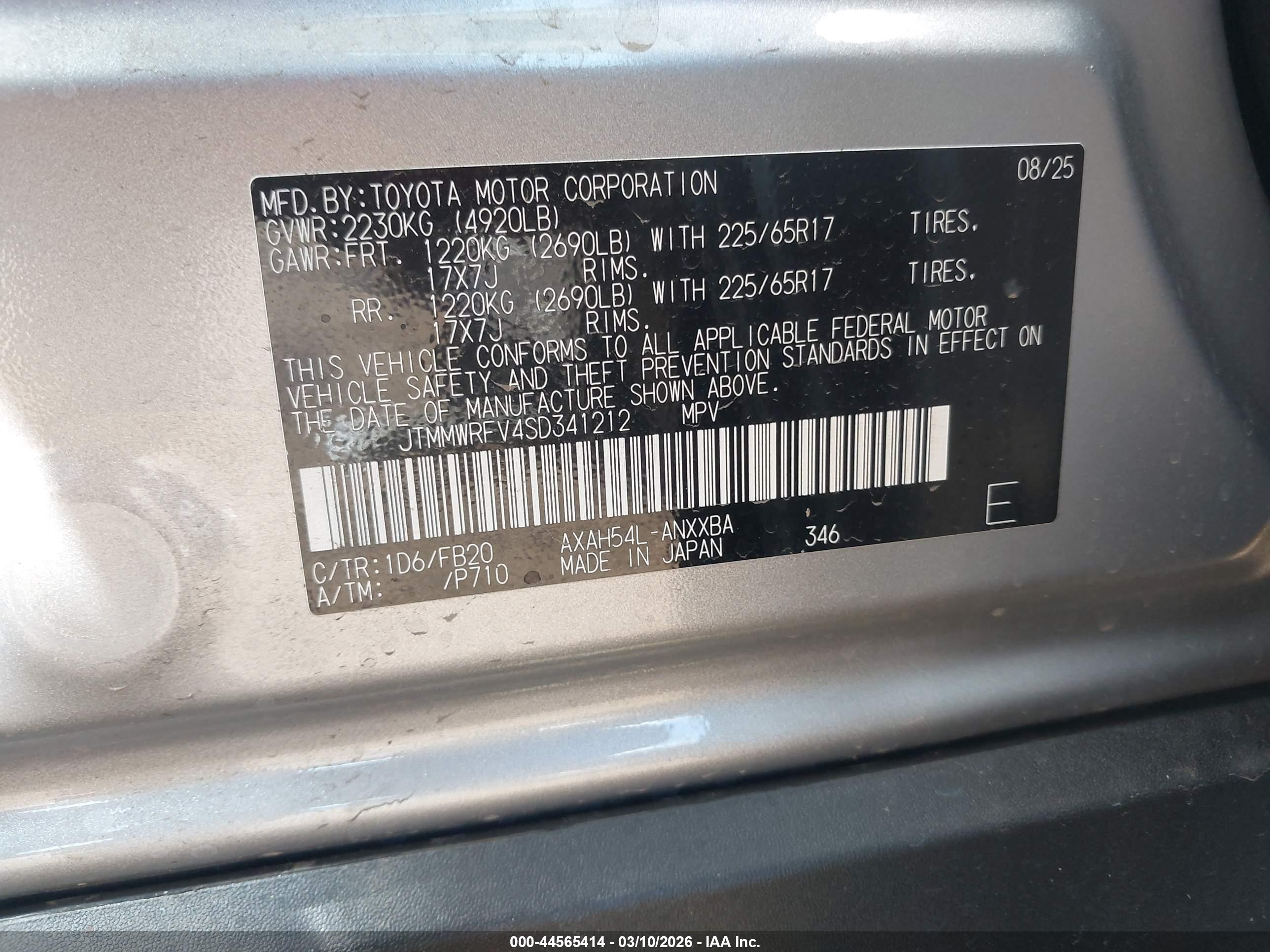 TOYOTA RAV4 image 9