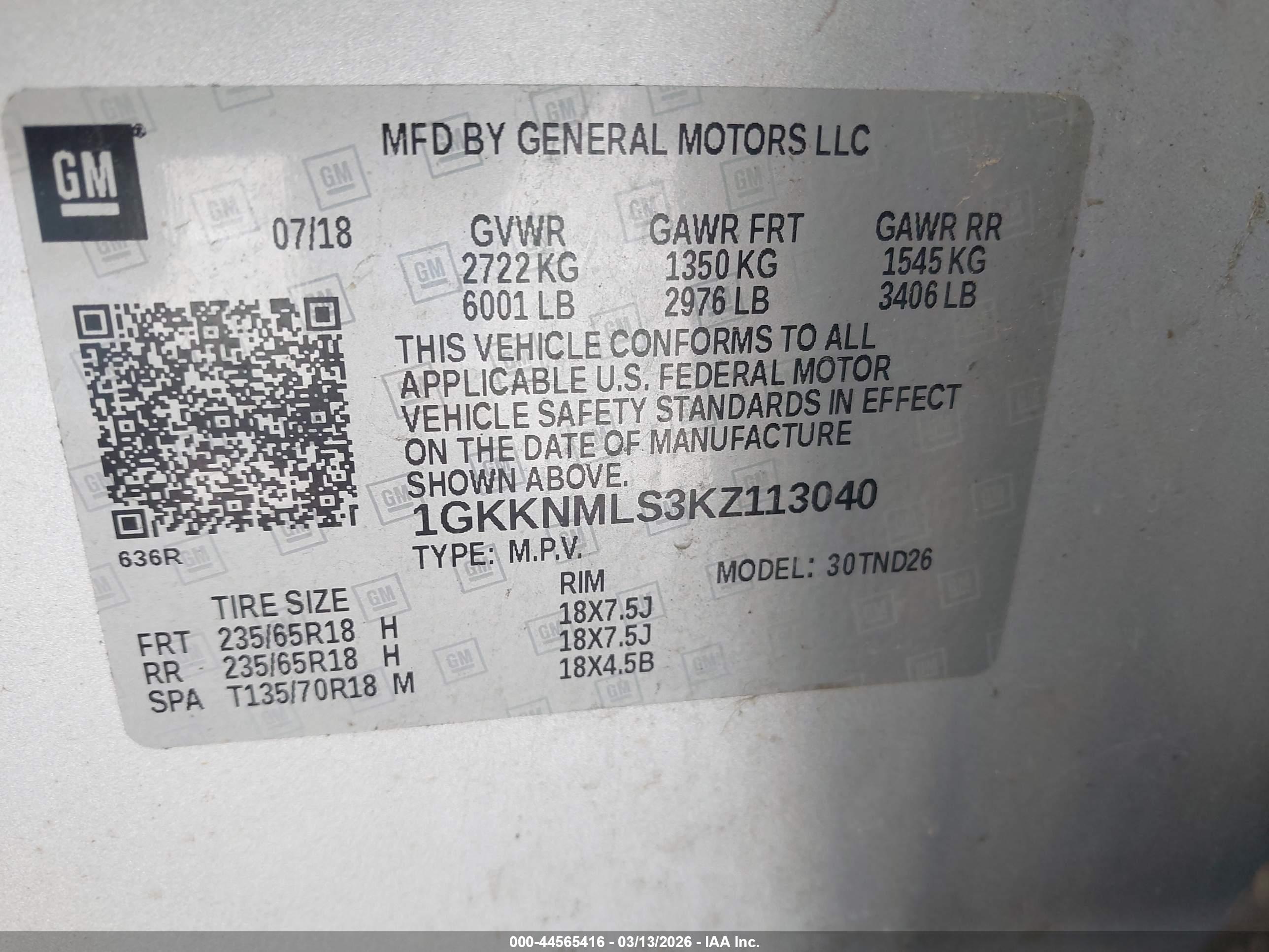 GMC ACADIA image 9