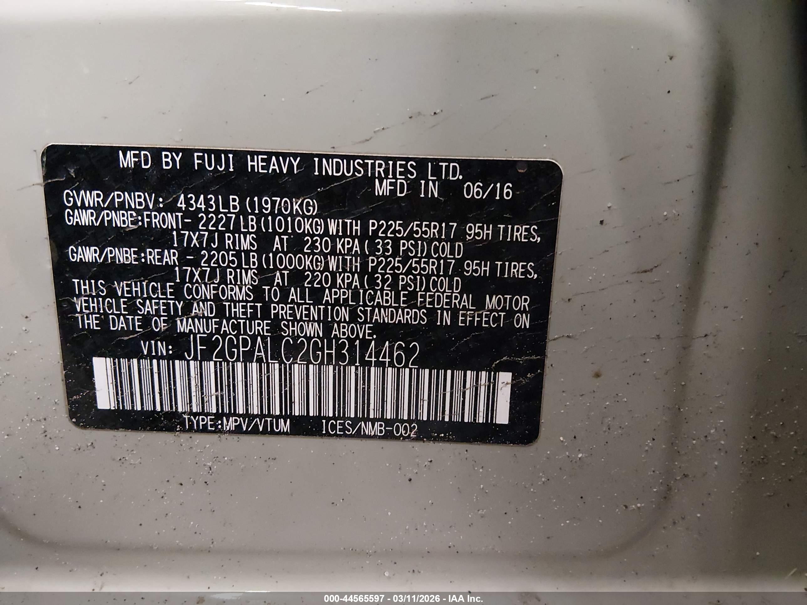 SUBARU CROSSTREK image 9