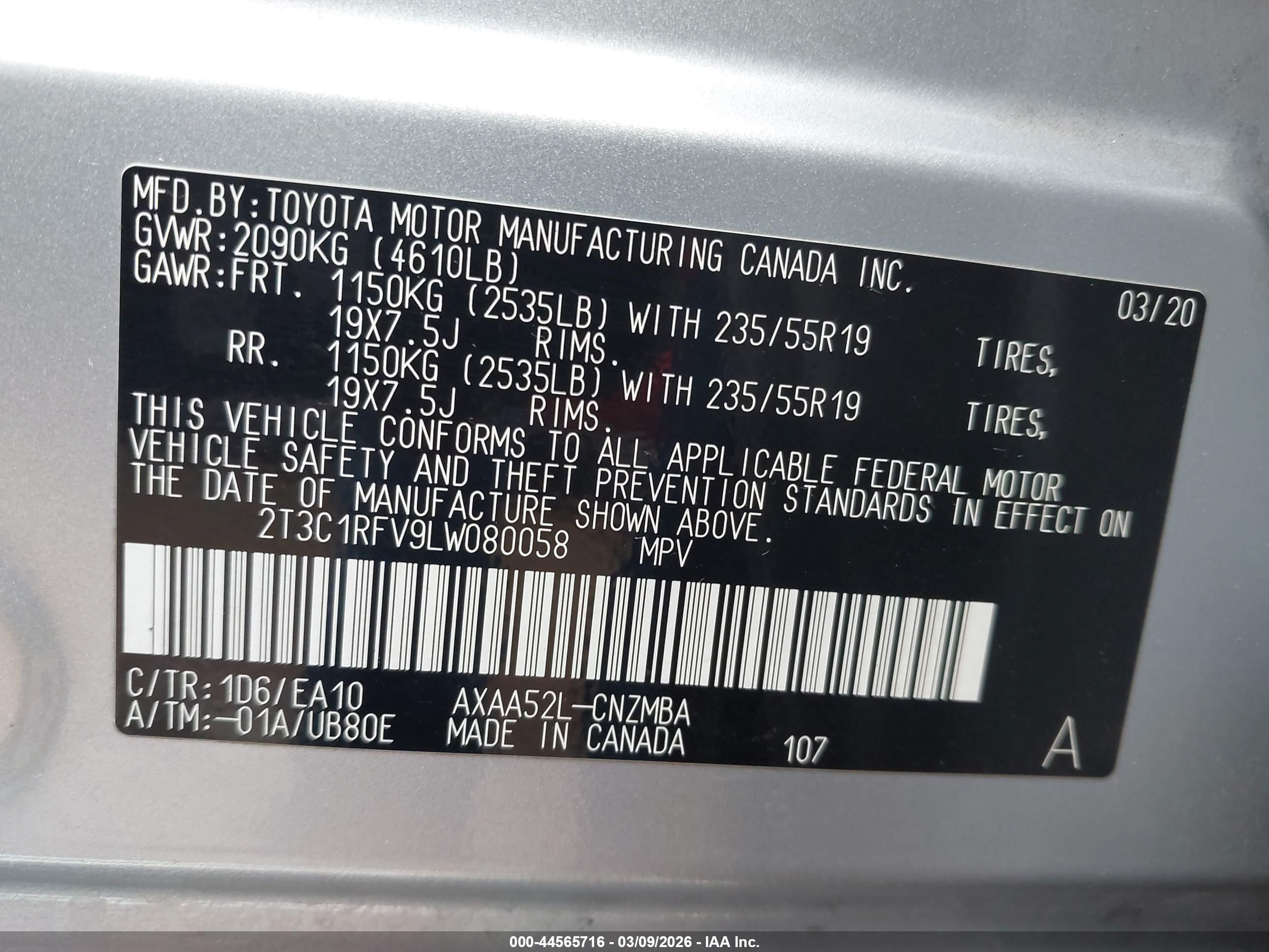TOYOTA RAV4 image 9