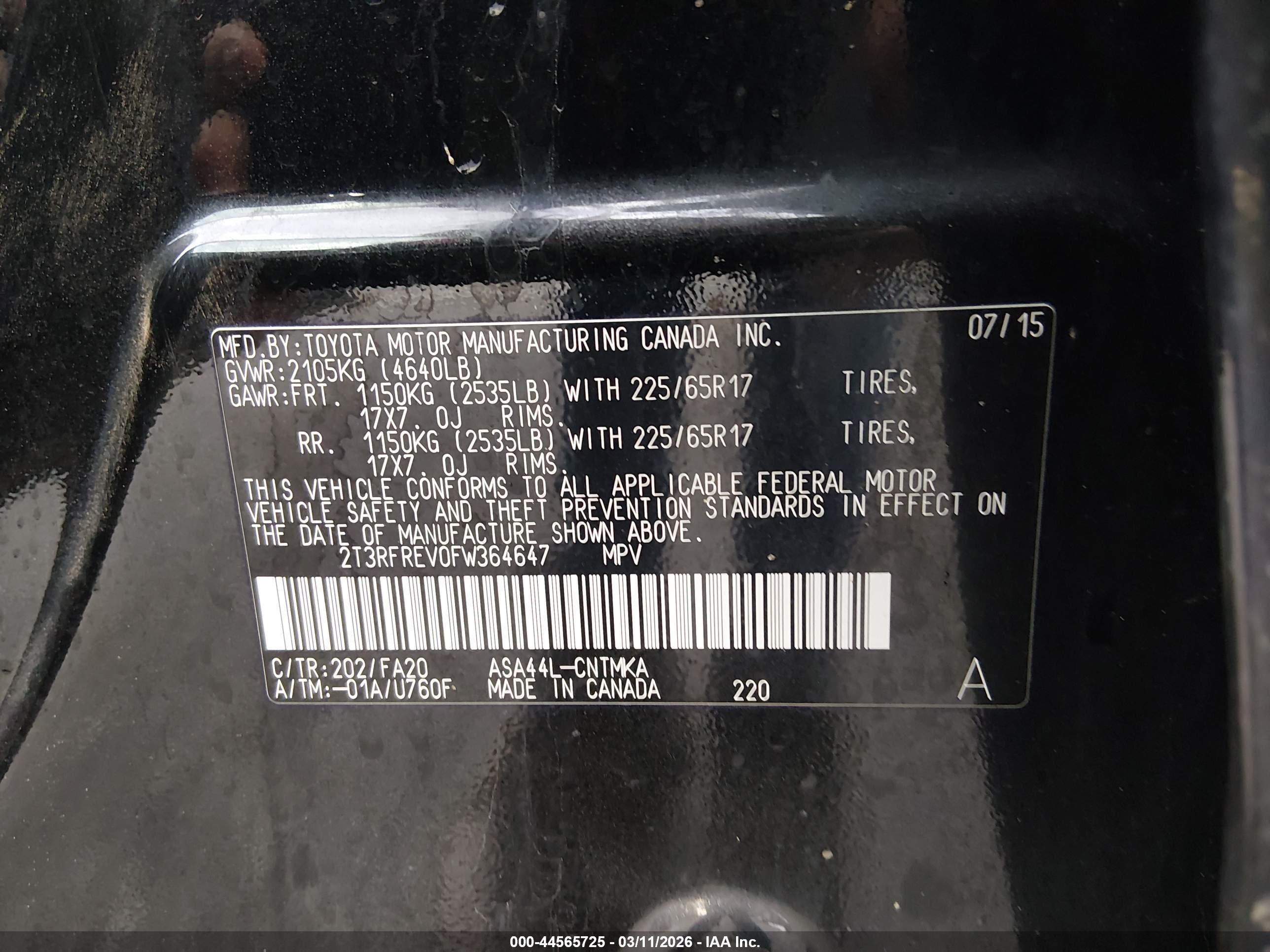 TOYOTA RAV4 image 9