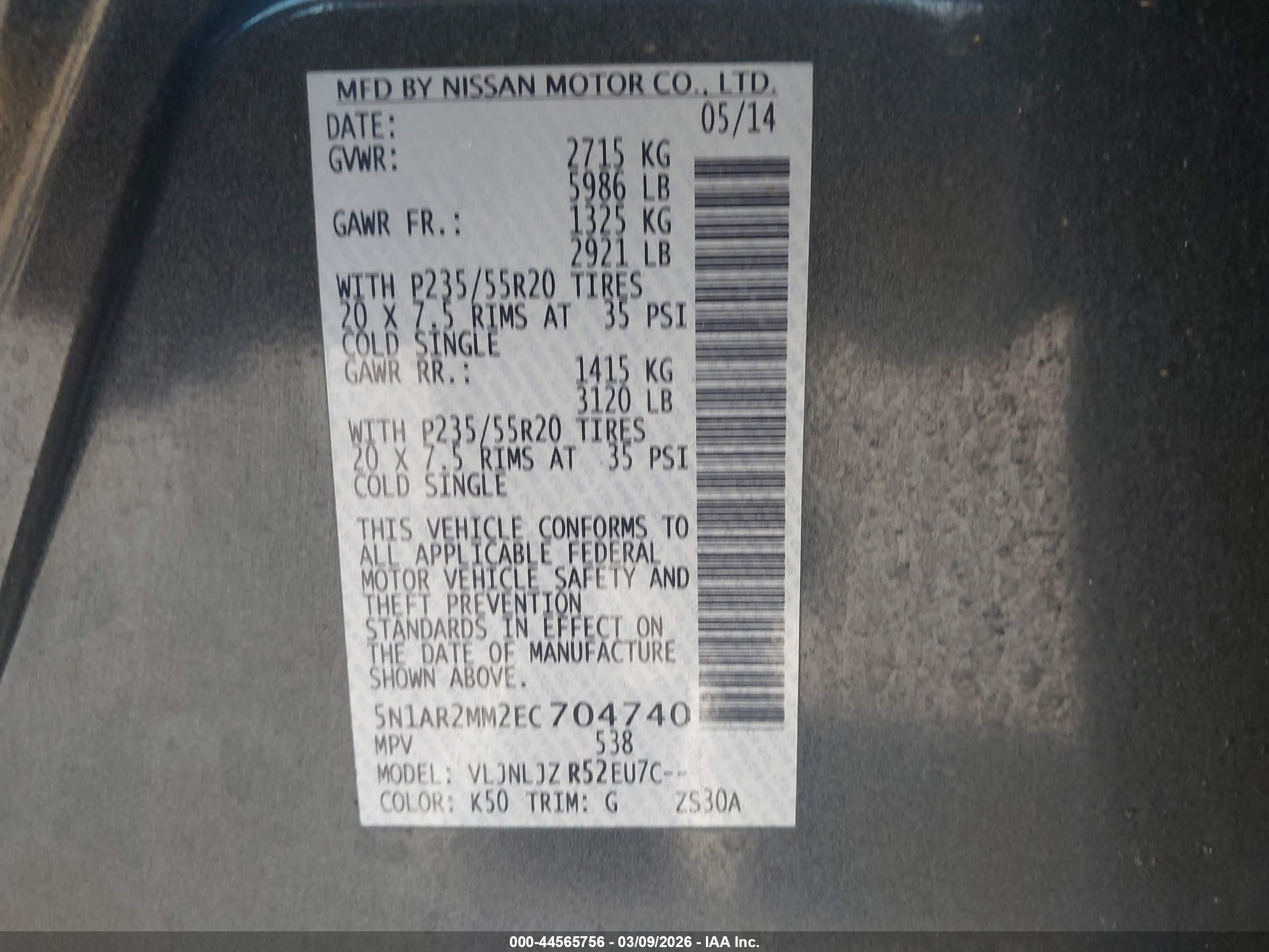 NISSAN PATHFINDER image 9