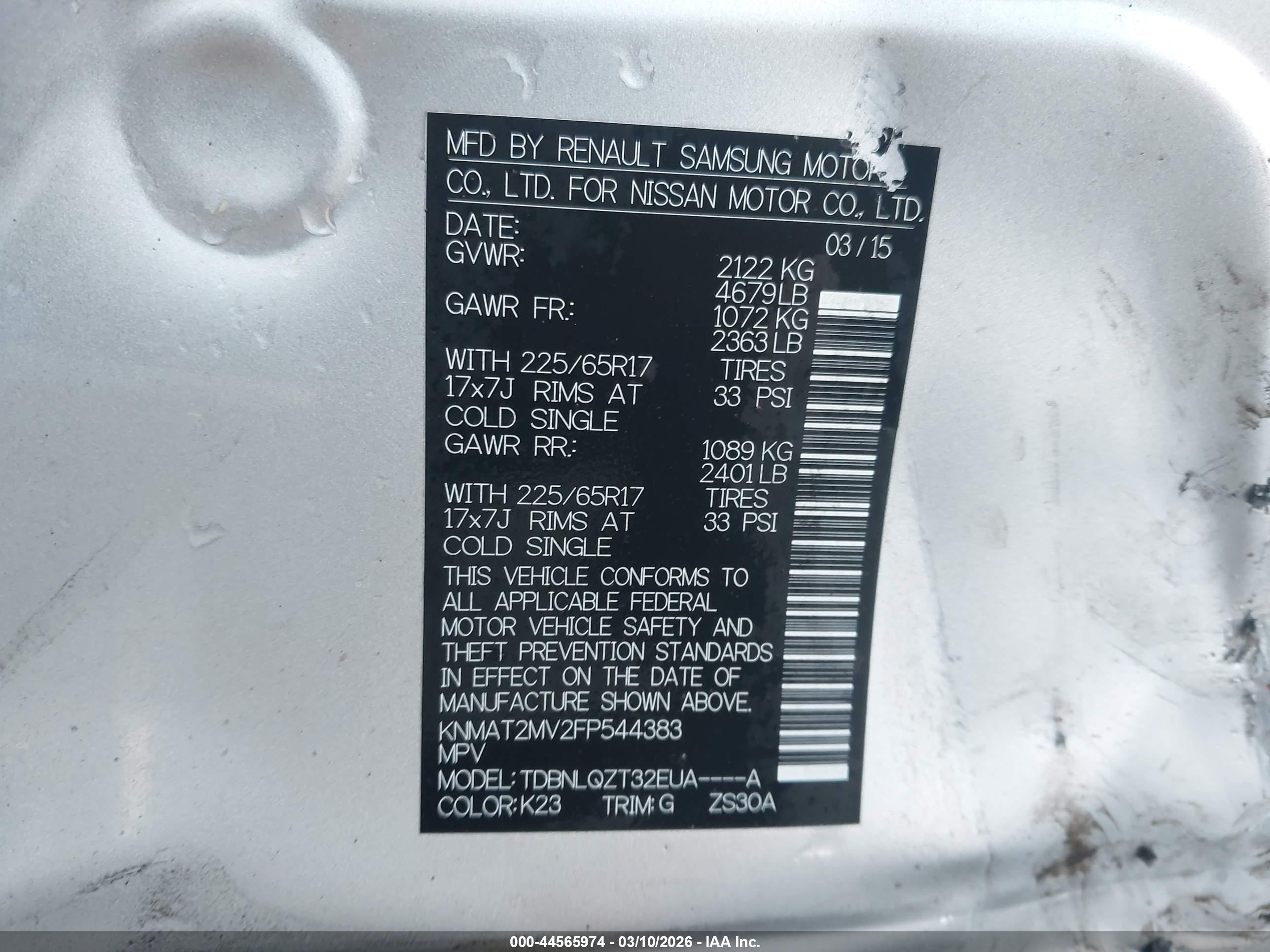 NISSAN ROGUE image 9