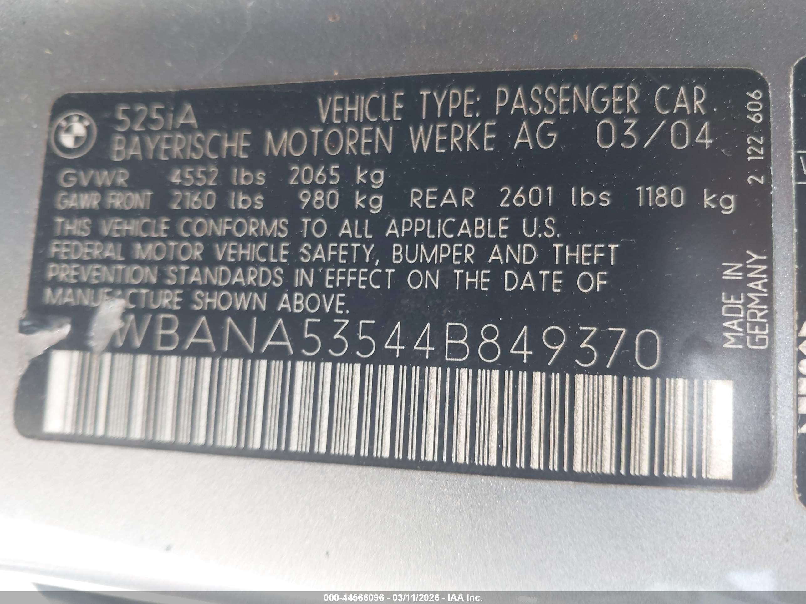 BMW 525I image 9