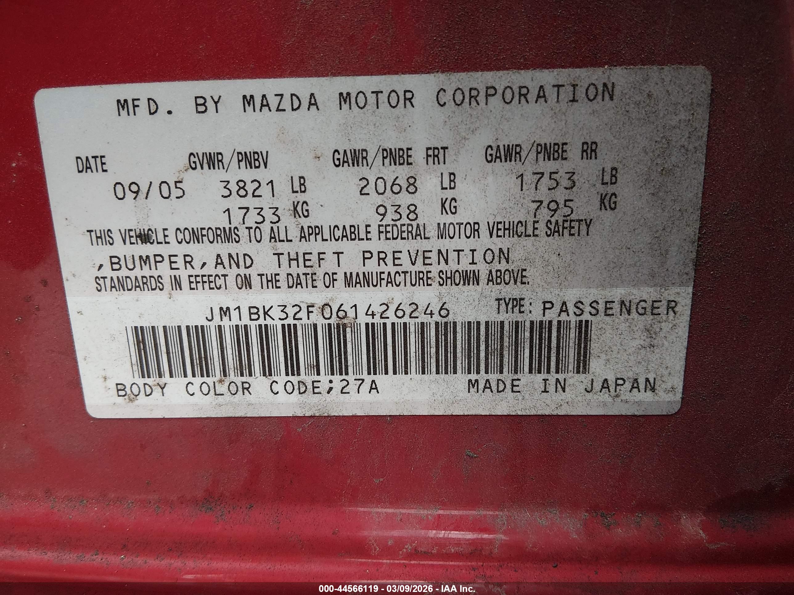 MAZDA MAZDA3 image 9