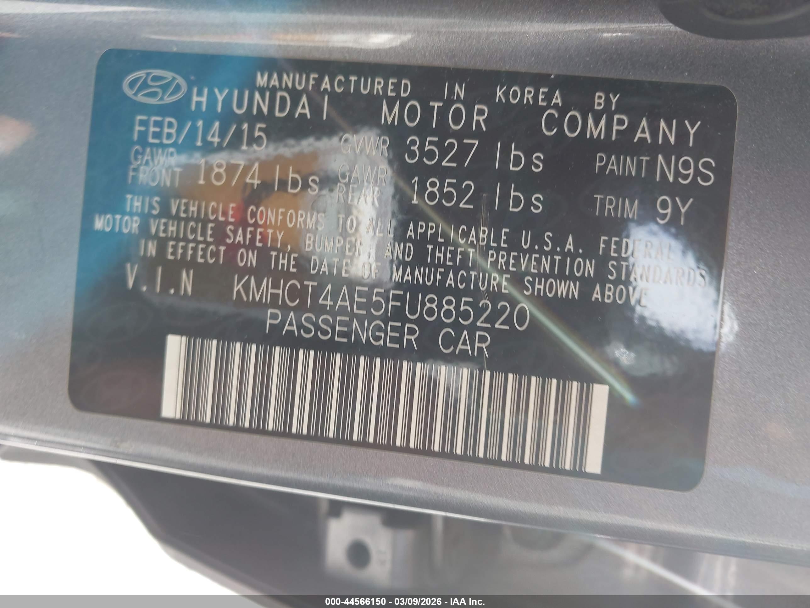 HYUNDAI ACCENT image 9