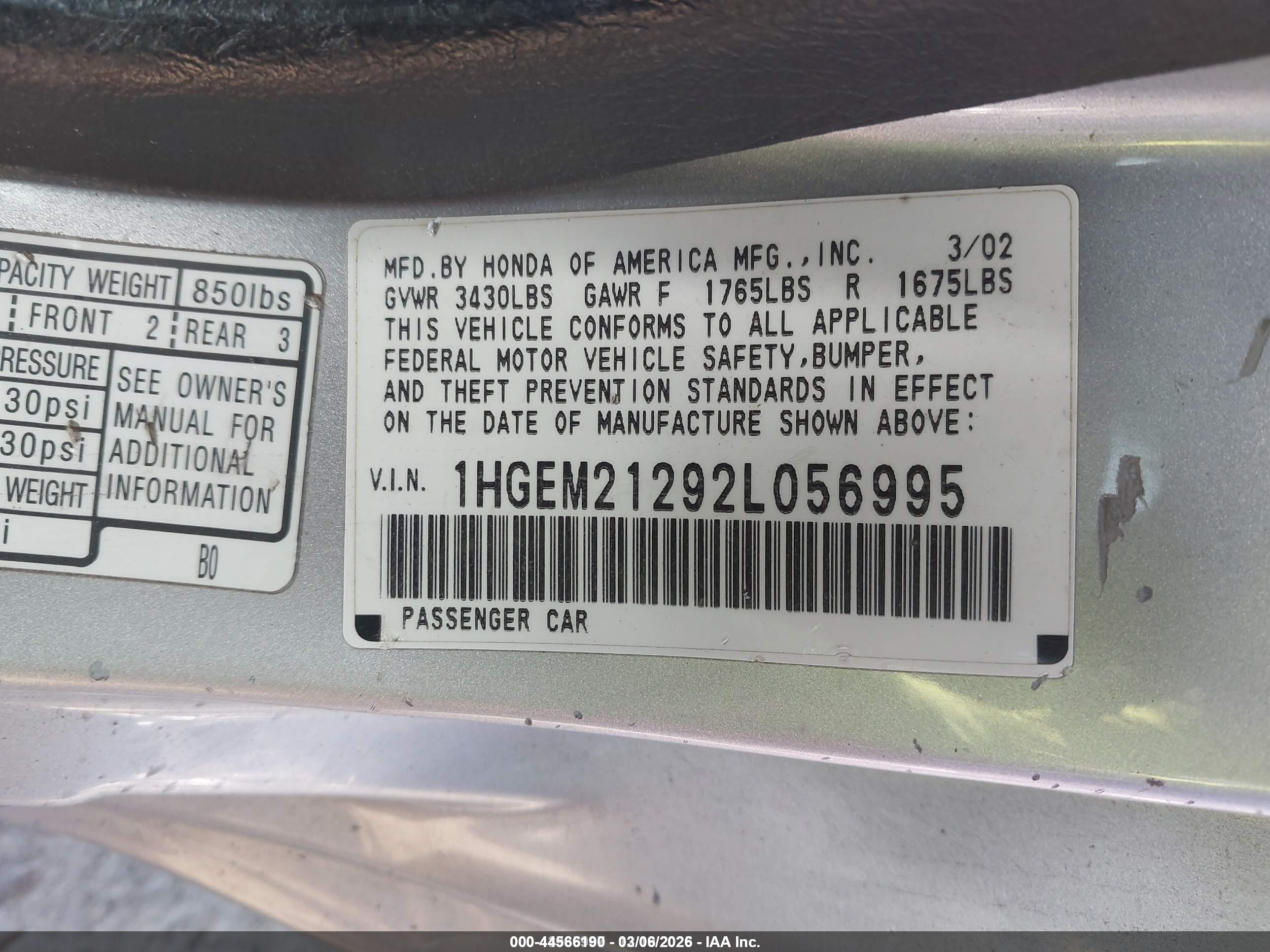 HONDA CIVIC image 9