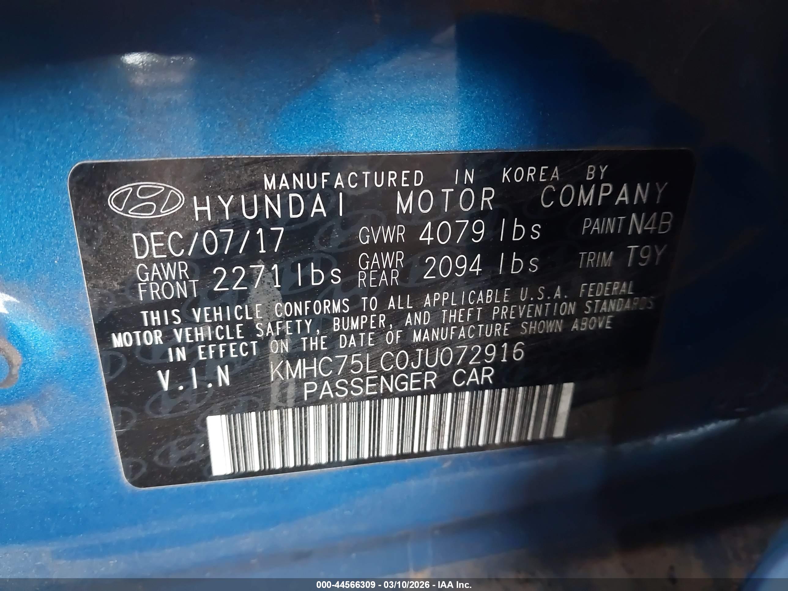 HYUNDAI IONIQ image 9