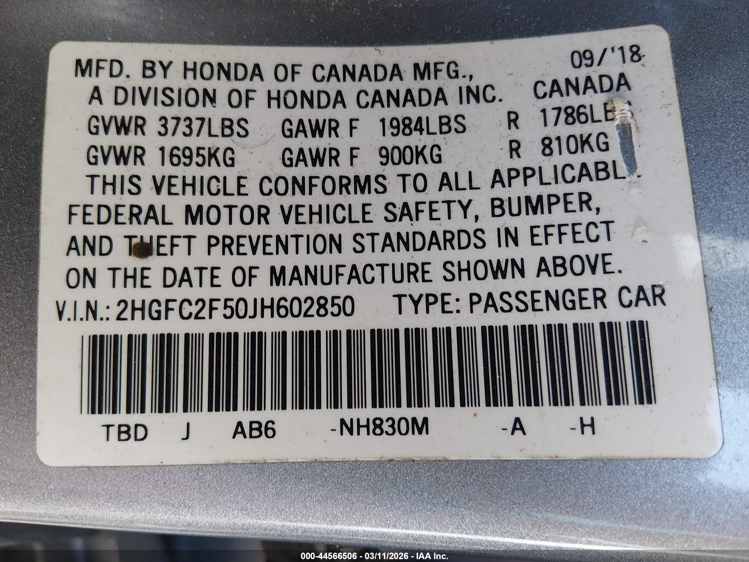 HONDA CIVIC image 9