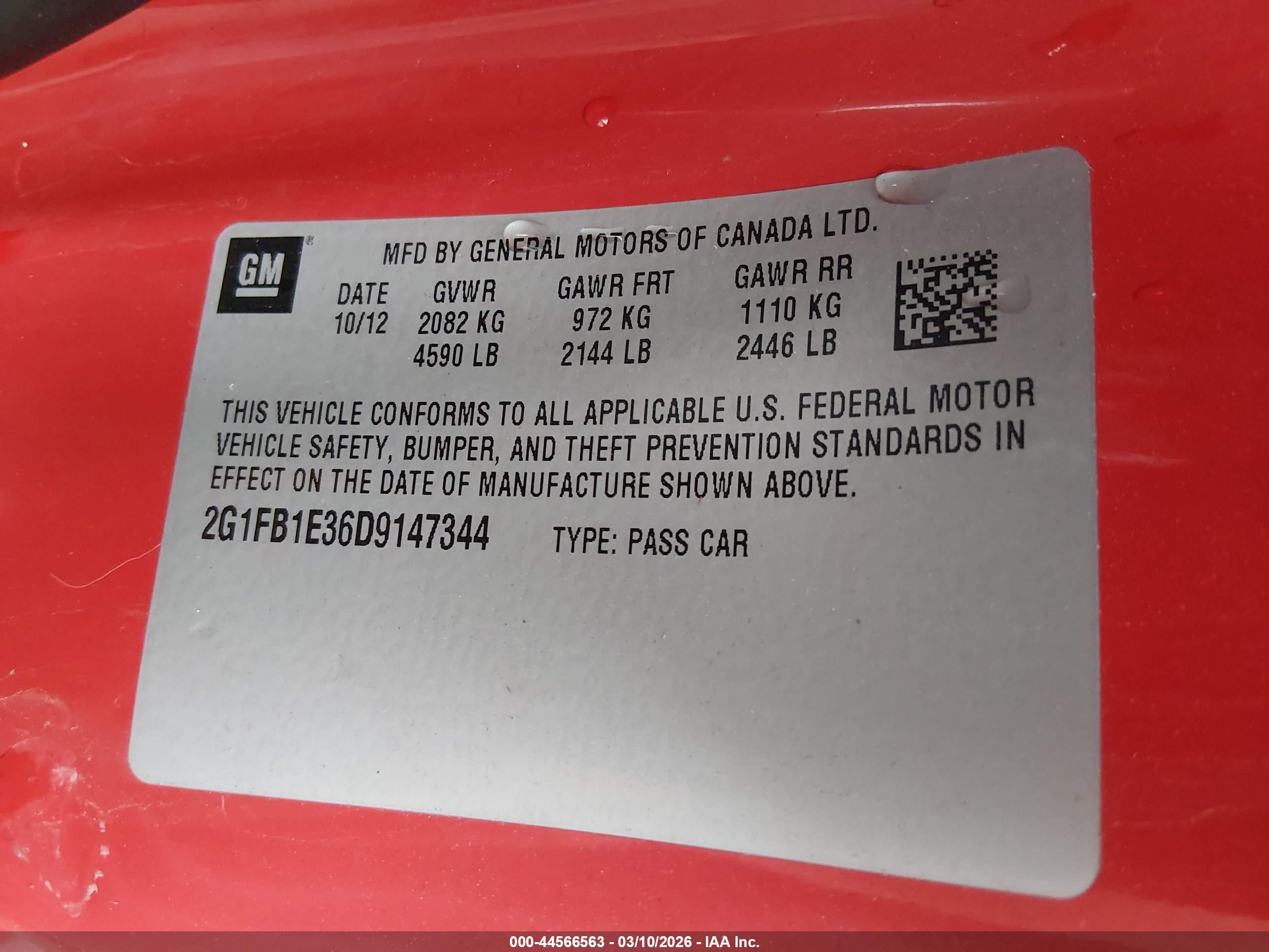 CHEVROLET CAMARO image 9