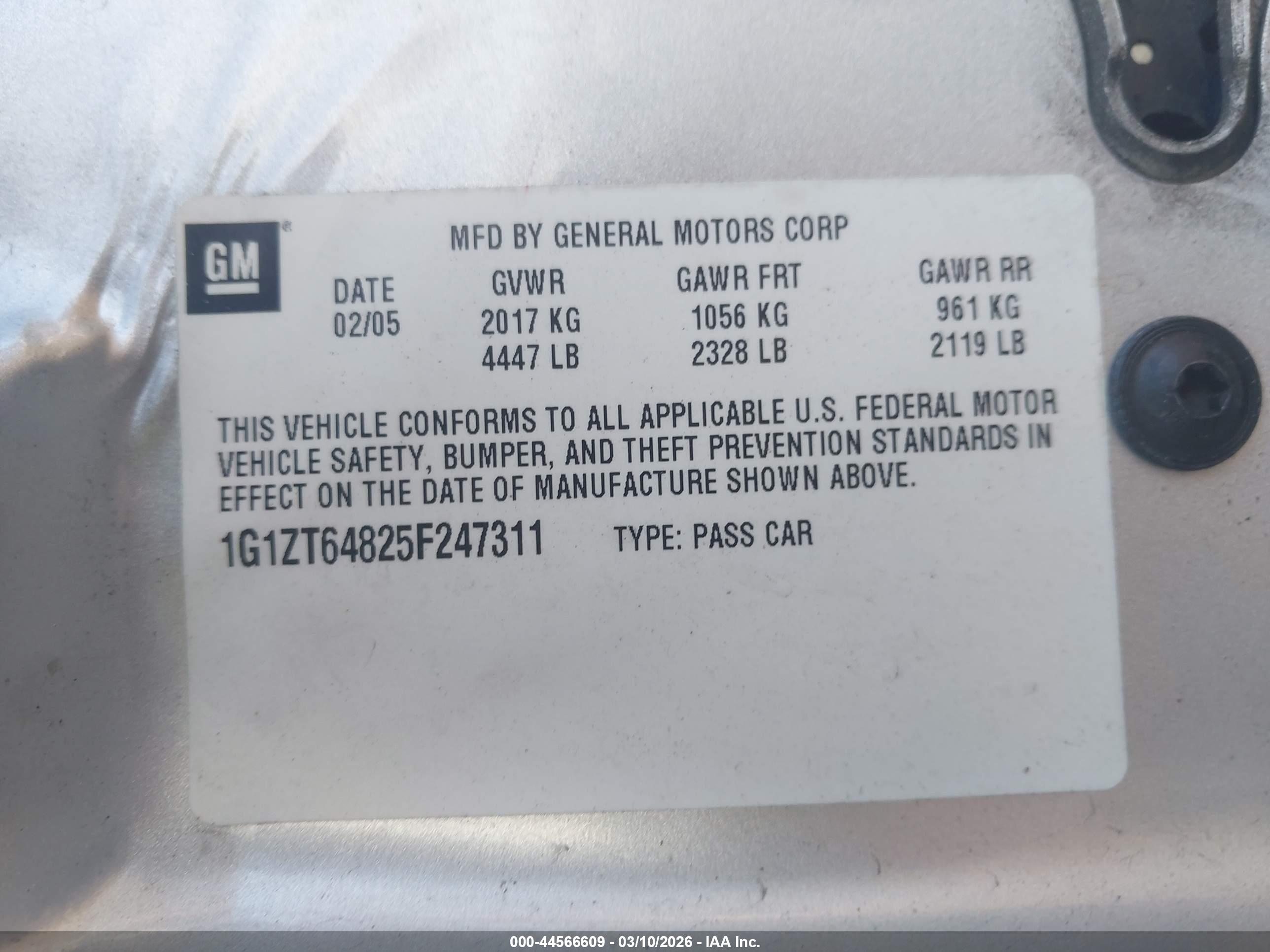 CHEVROLET MALIBU image 9