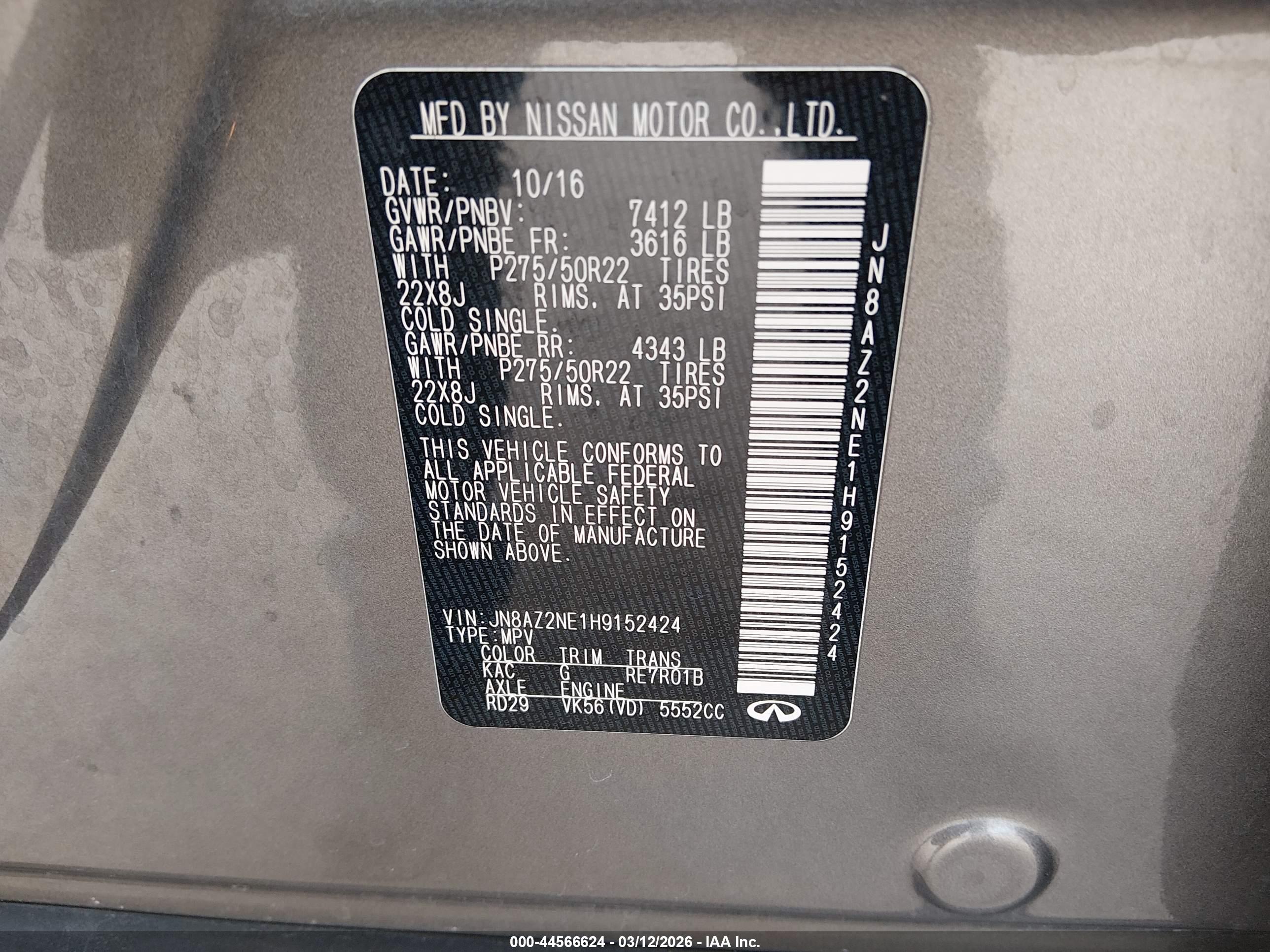 INFINITI QX80 image 9