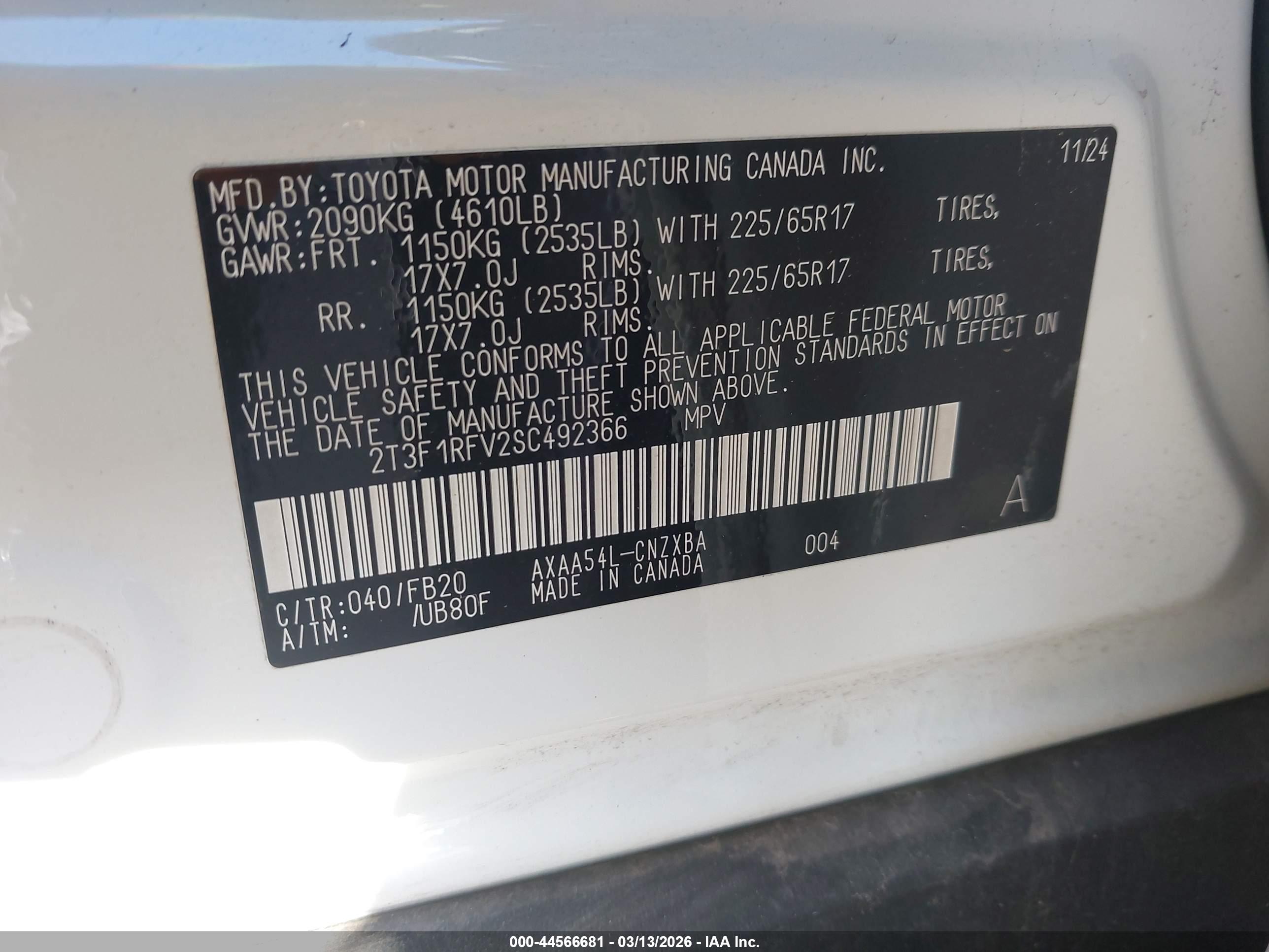 TOYOTA RAV4 image 9