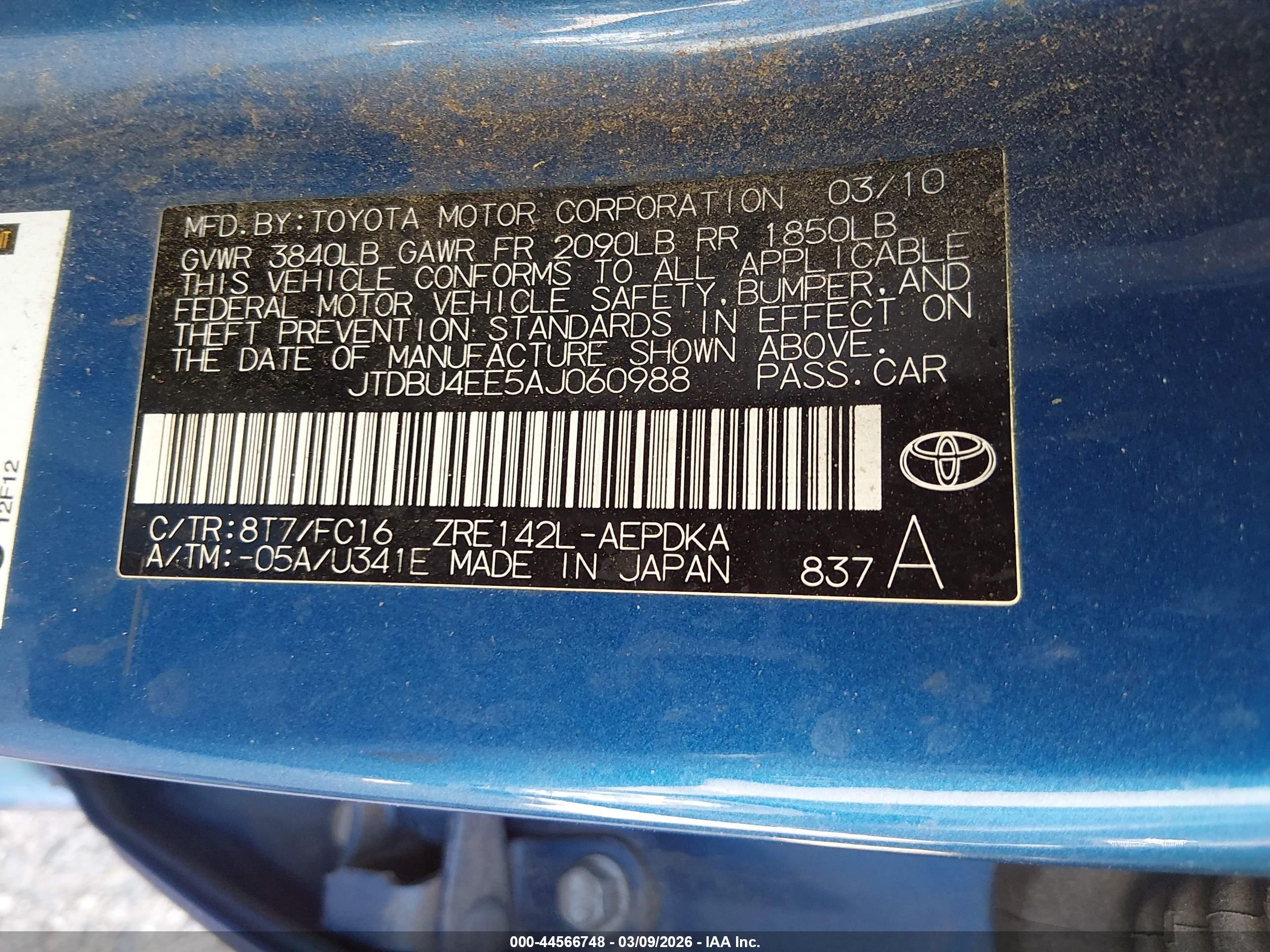 TOYOTA COROLLA image 9