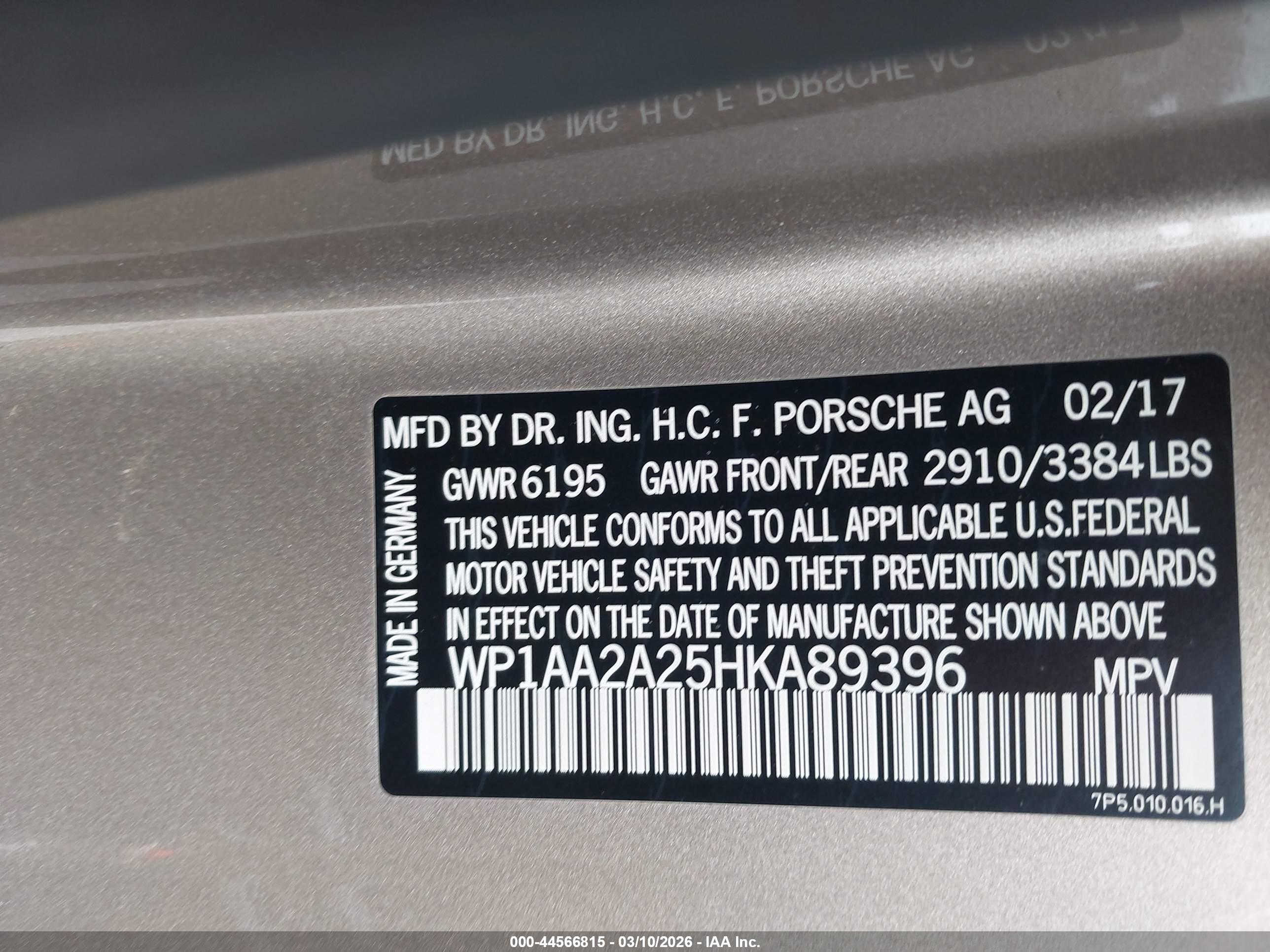 PORSCHE CAYENNE image 9