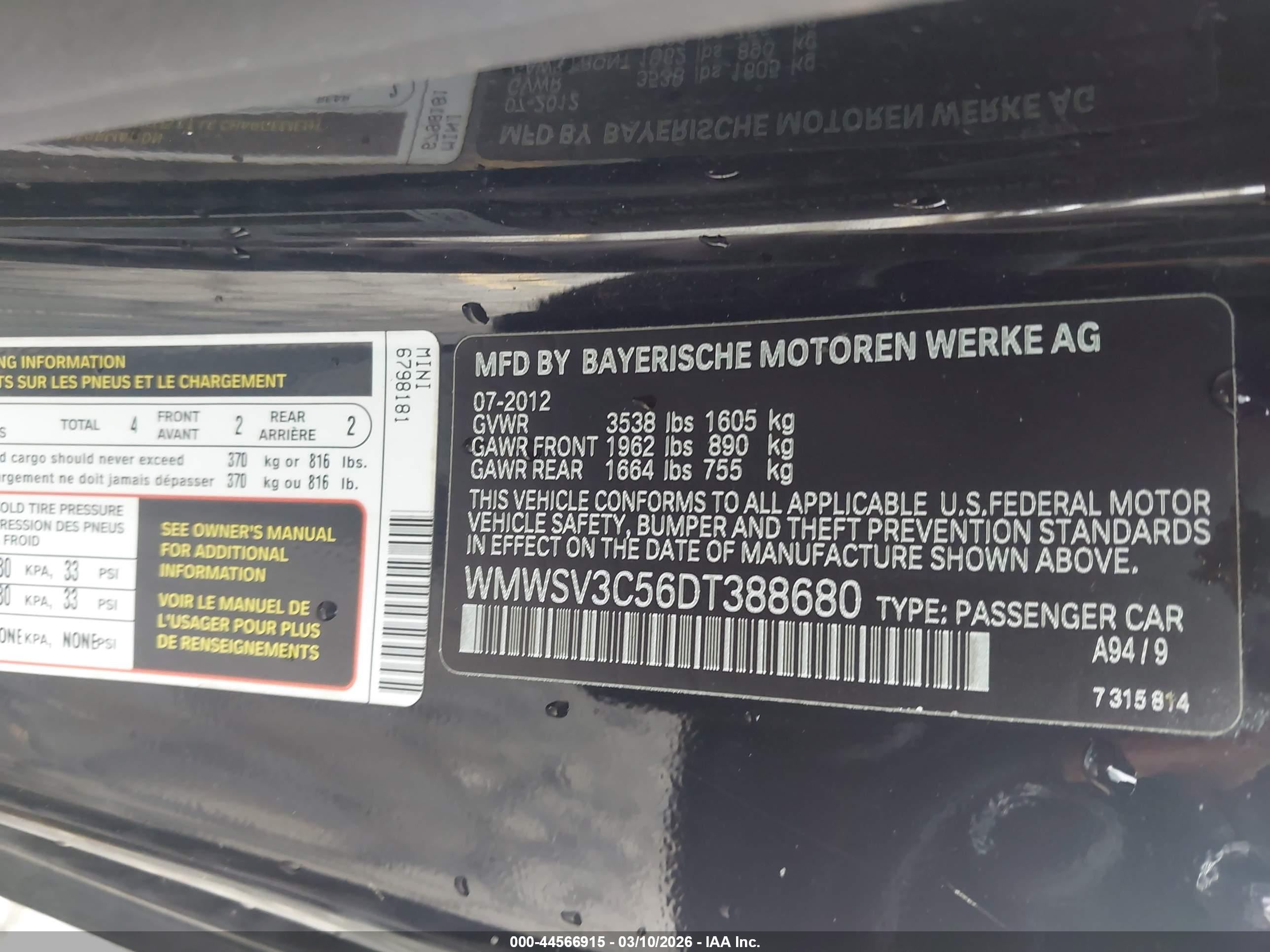 MINI HARDTOP image 9