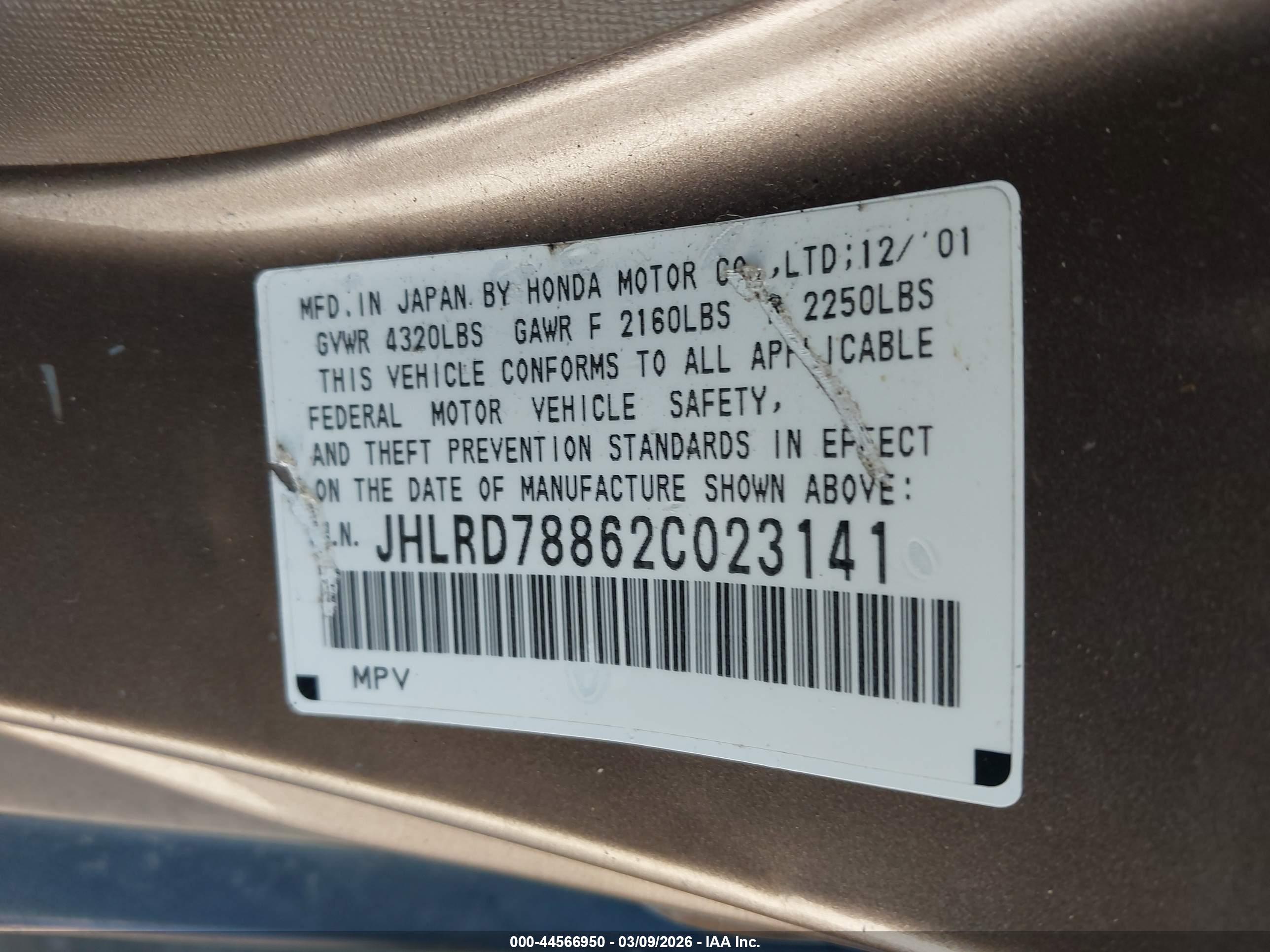 HONDA CR-V image 9