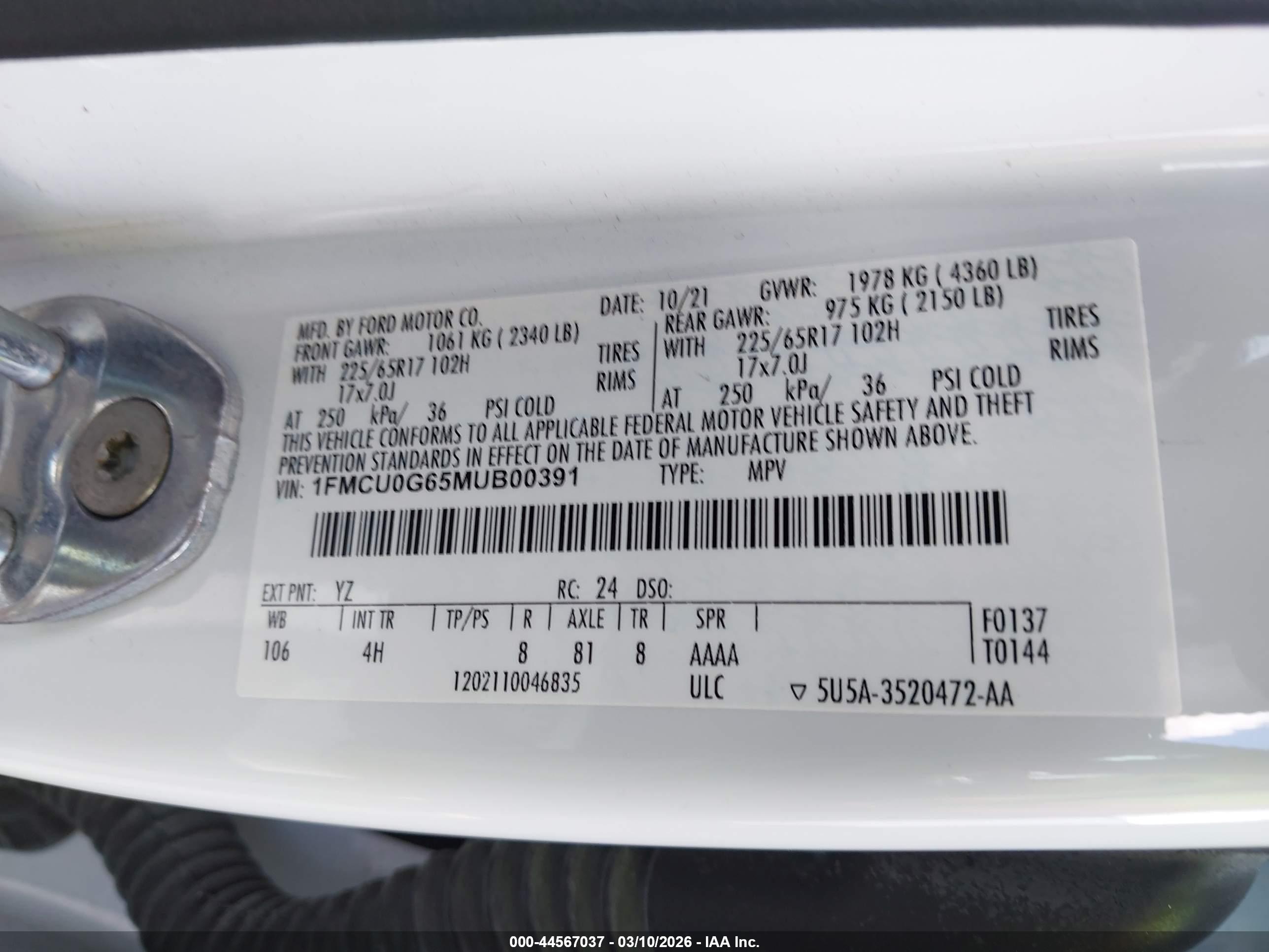 FORD ESCAPE image 9