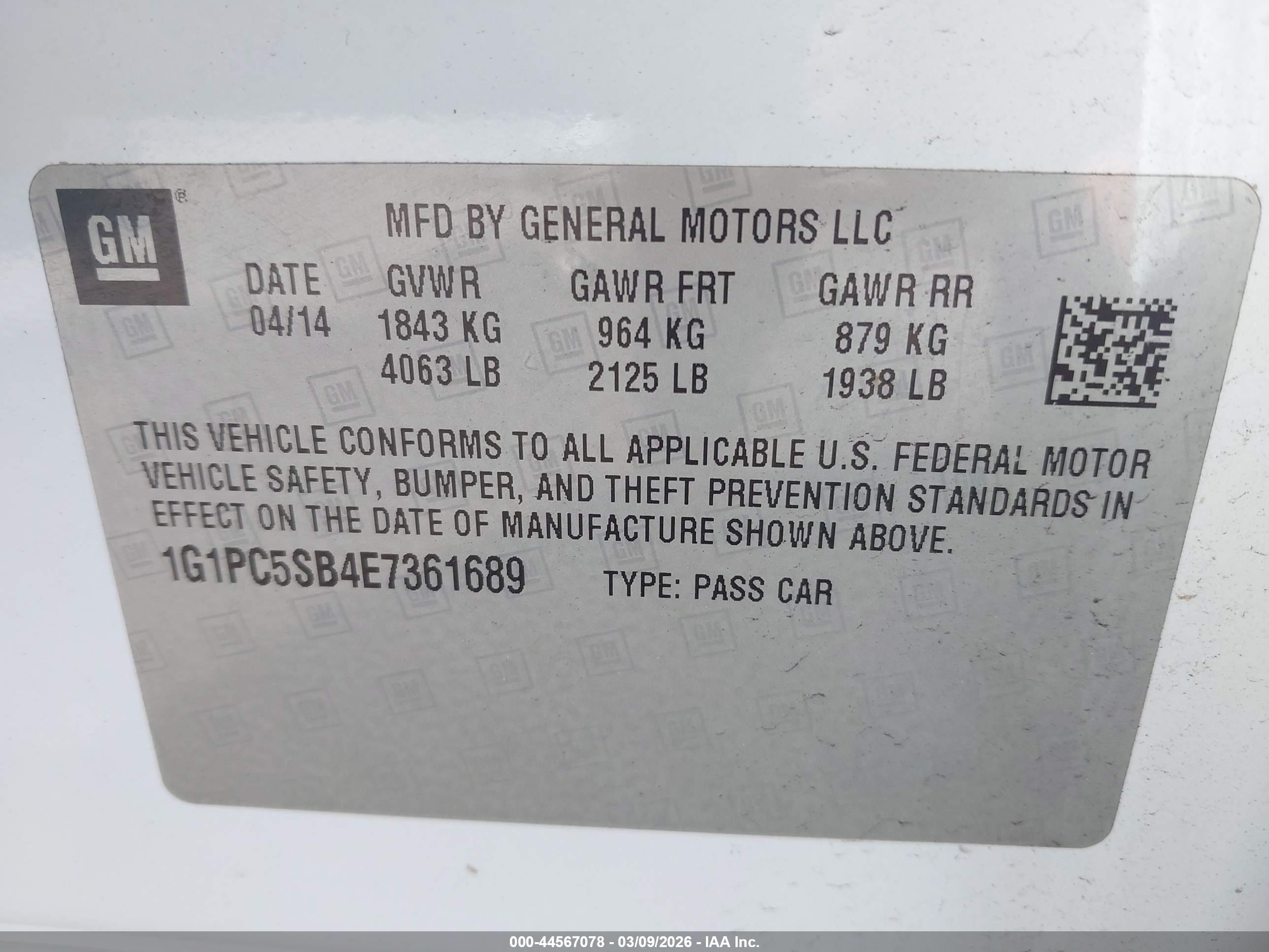 CHEVROLET CRUZE image 9