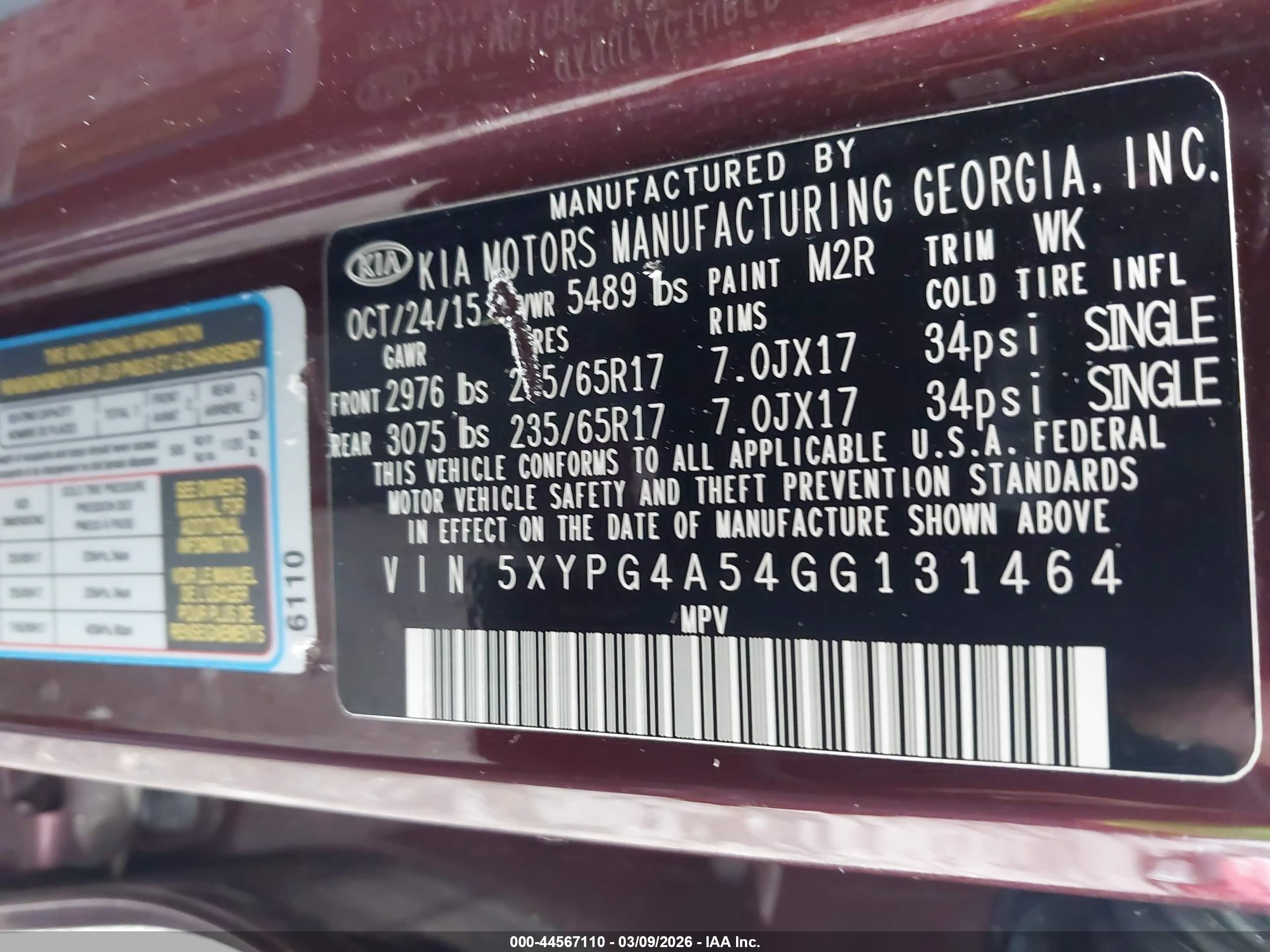 KIA SORENTO image 9