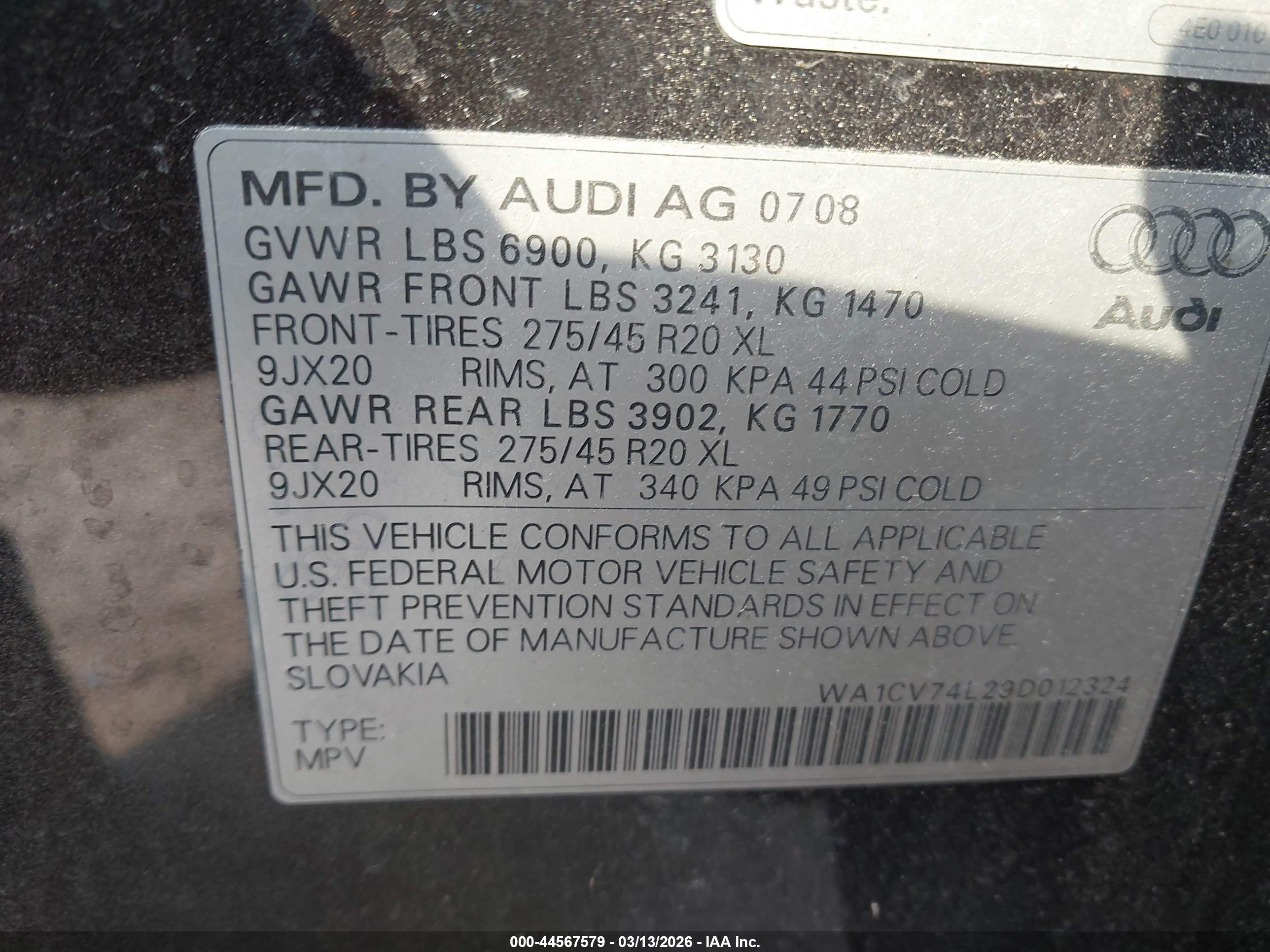 AUDI Q7 image 9