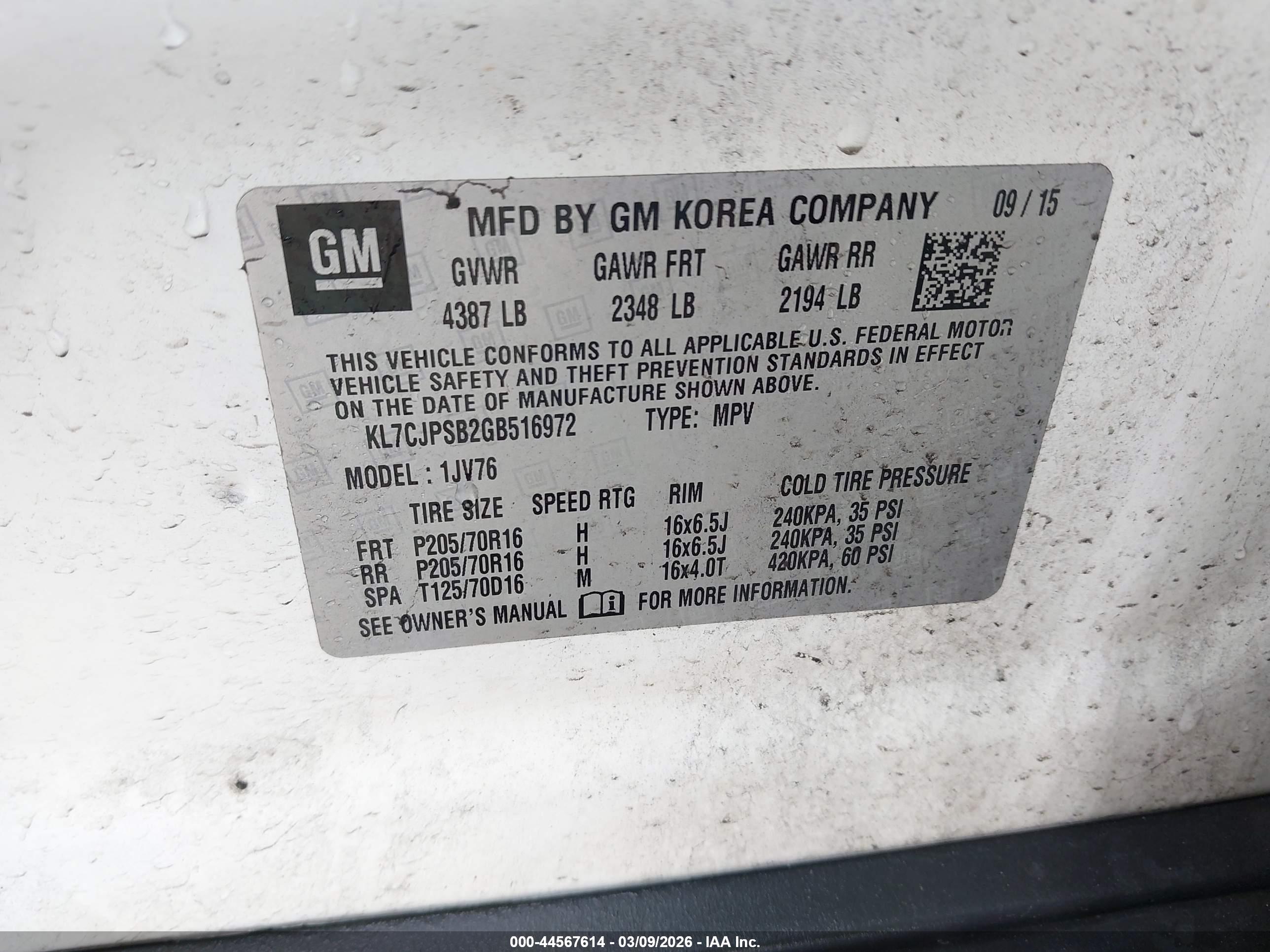 CHEVROLET TRAX image 9