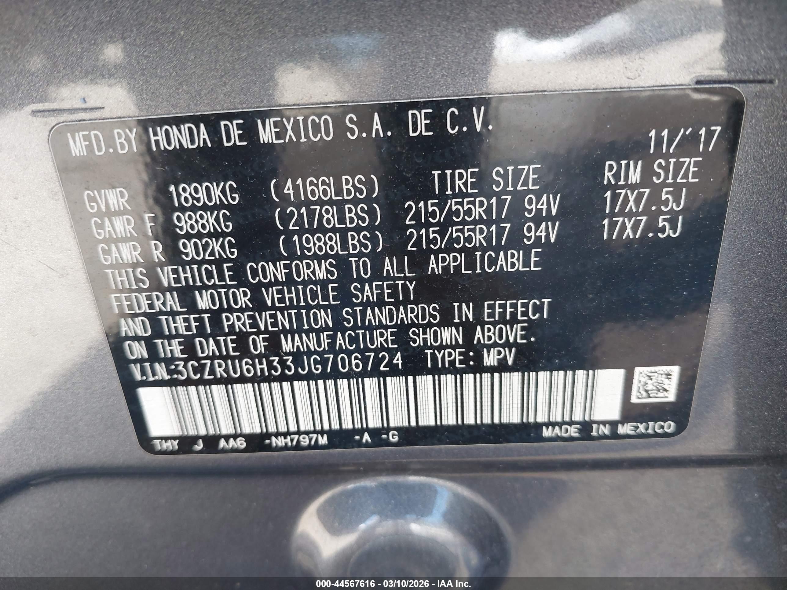 HONDA HR-V image 9