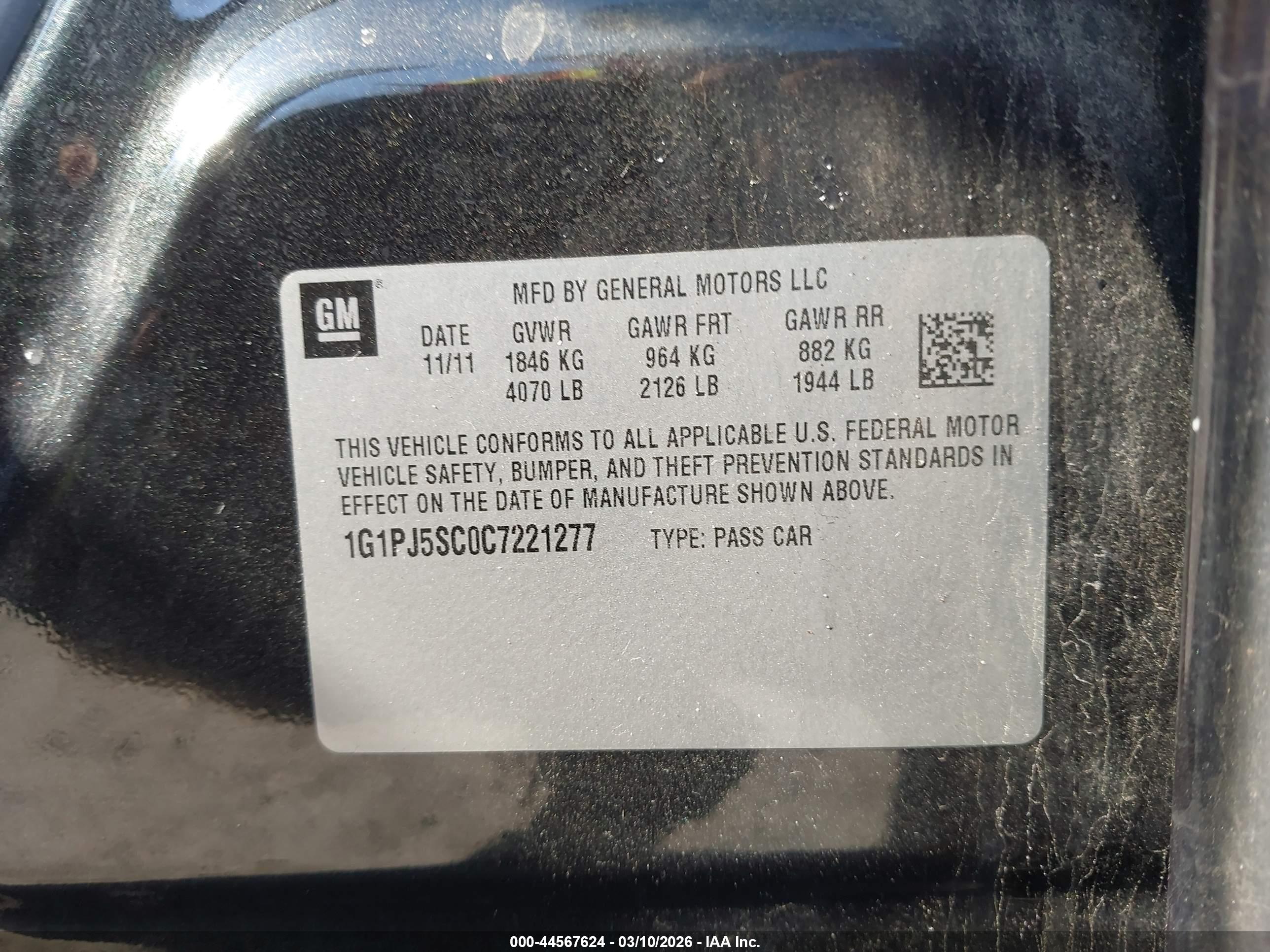 CHEVROLET CRUZE image 9