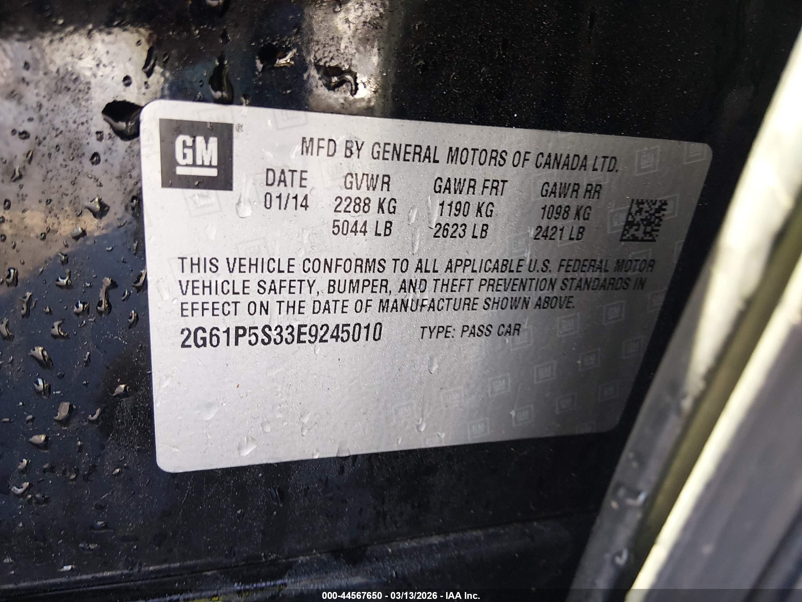 CADILLAC XTS image 9