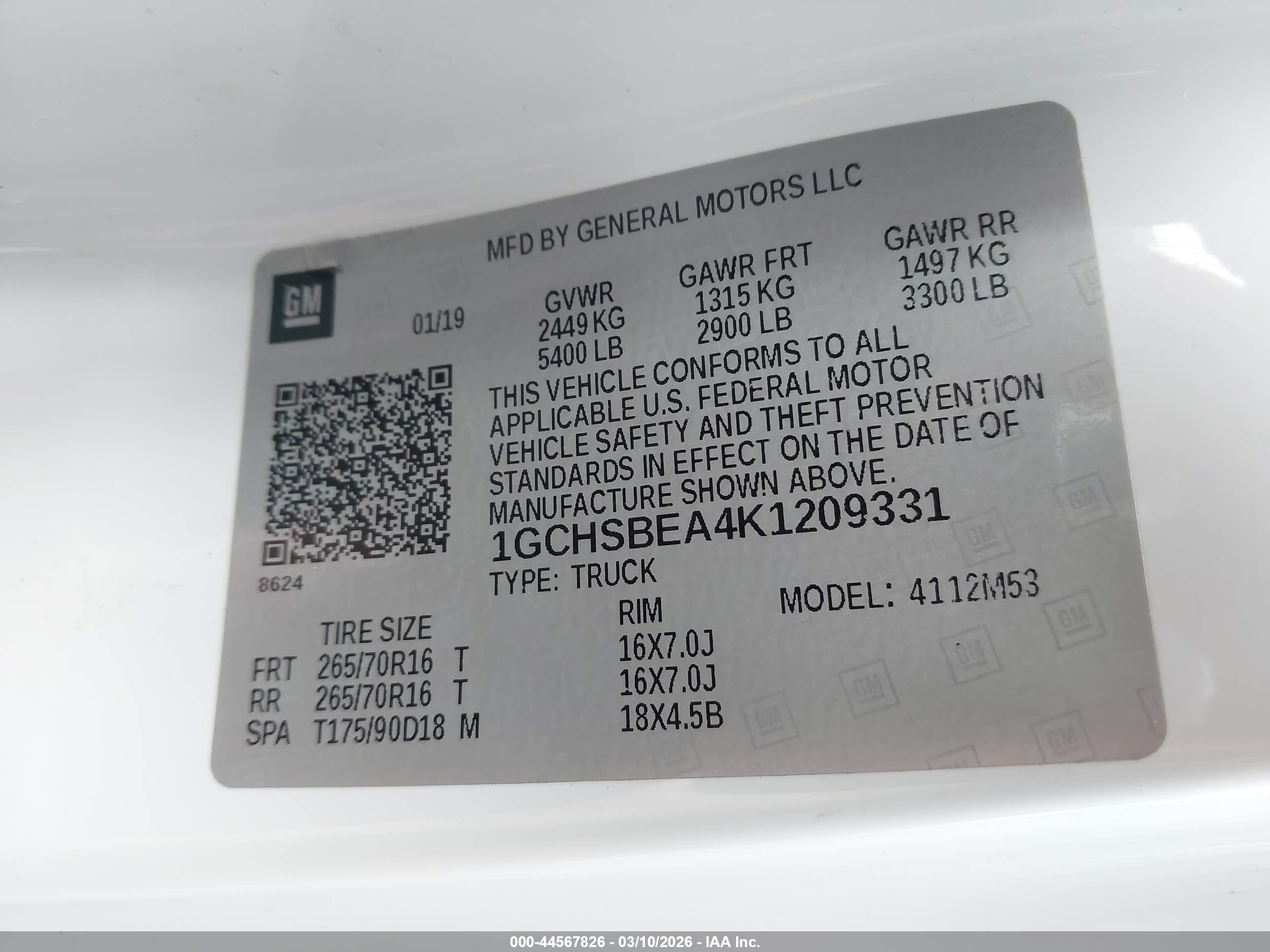 CHEVROLET COLORADO image 9