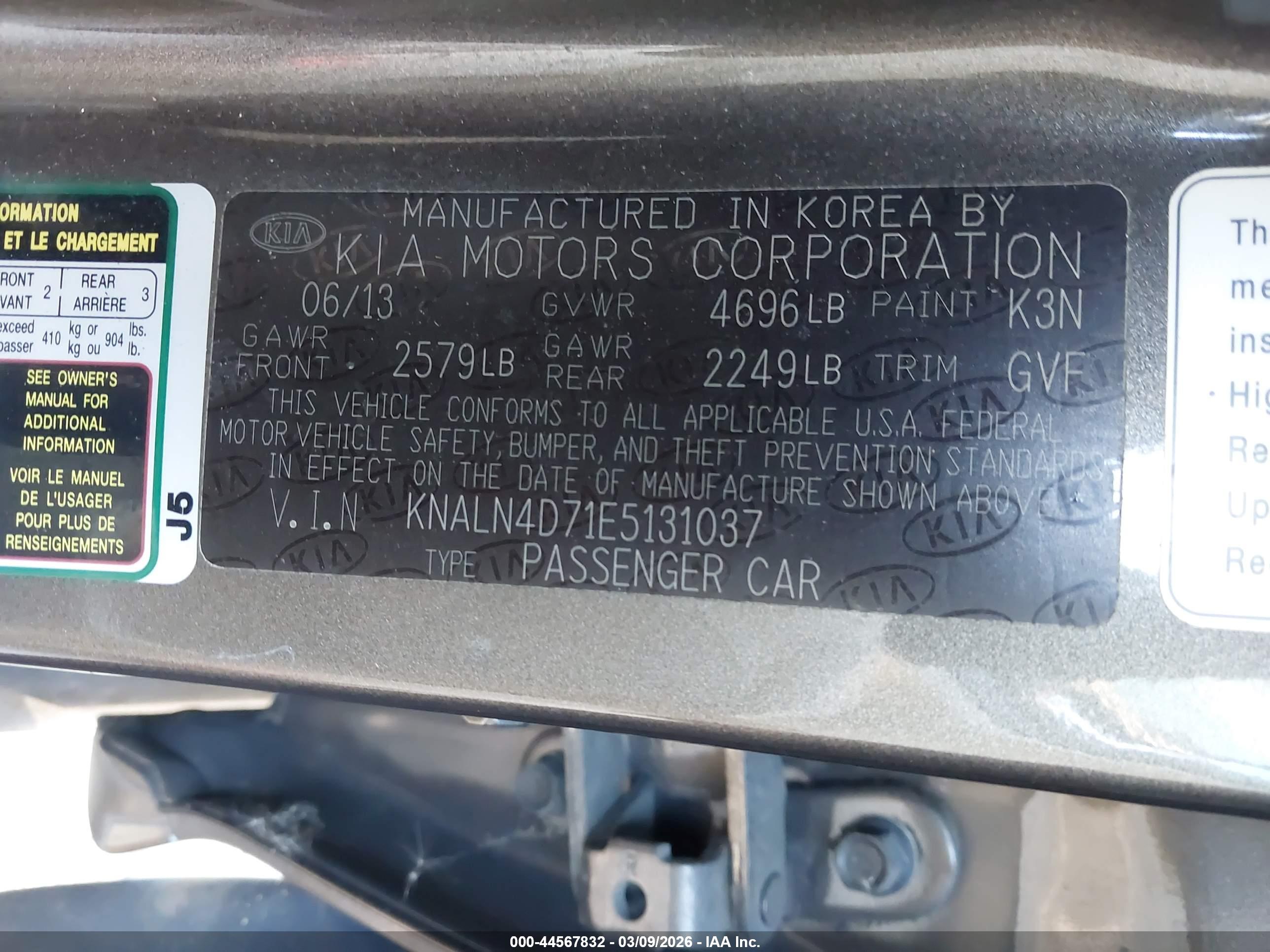 KIA CADENZA image 9