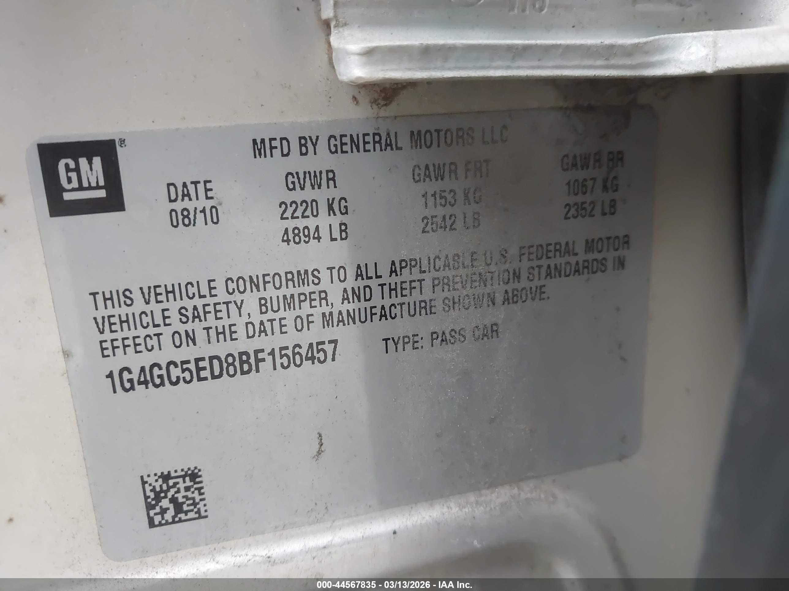 BUICK LACROSSE image 9
