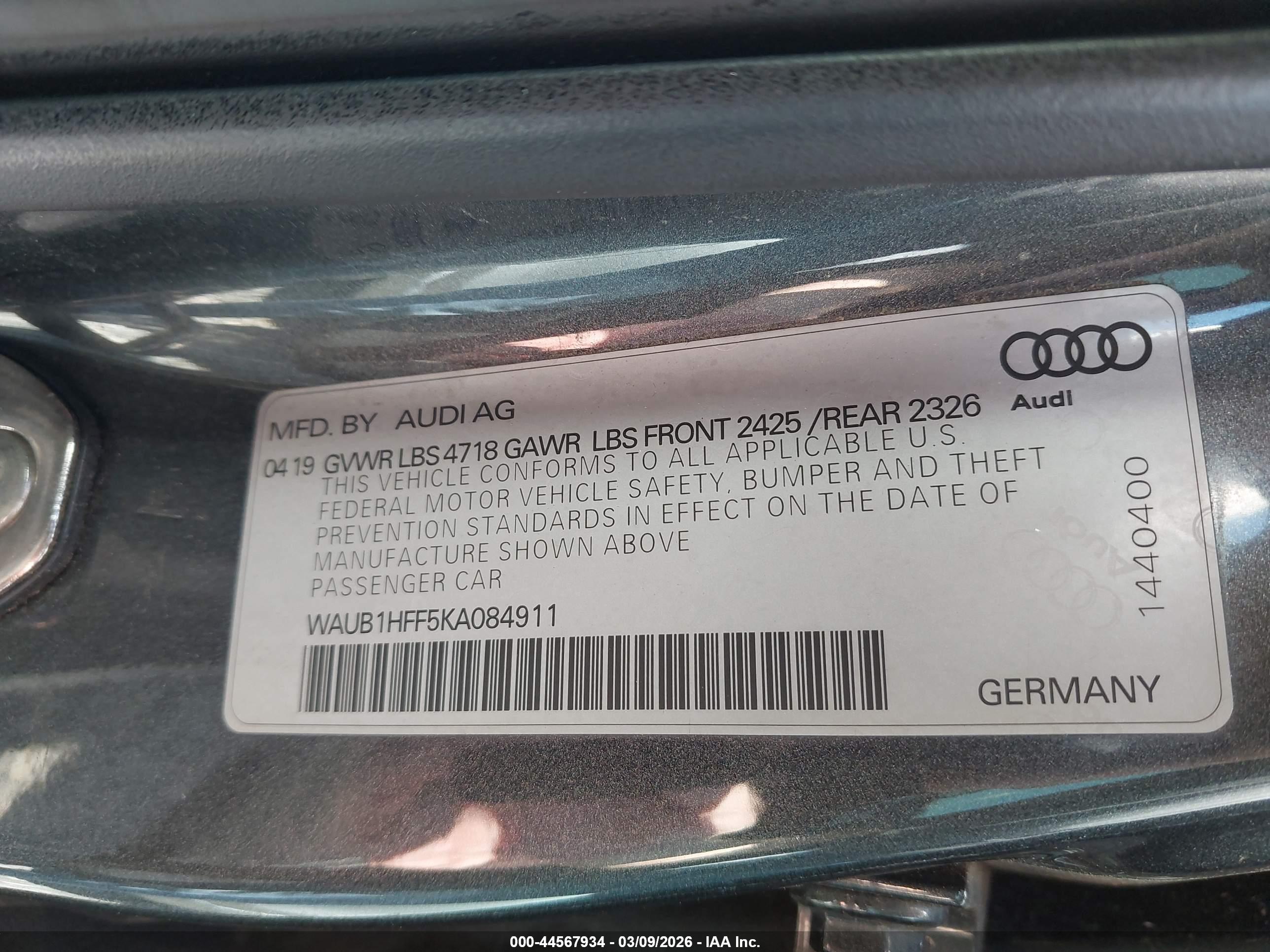 AUDI S3 image 9