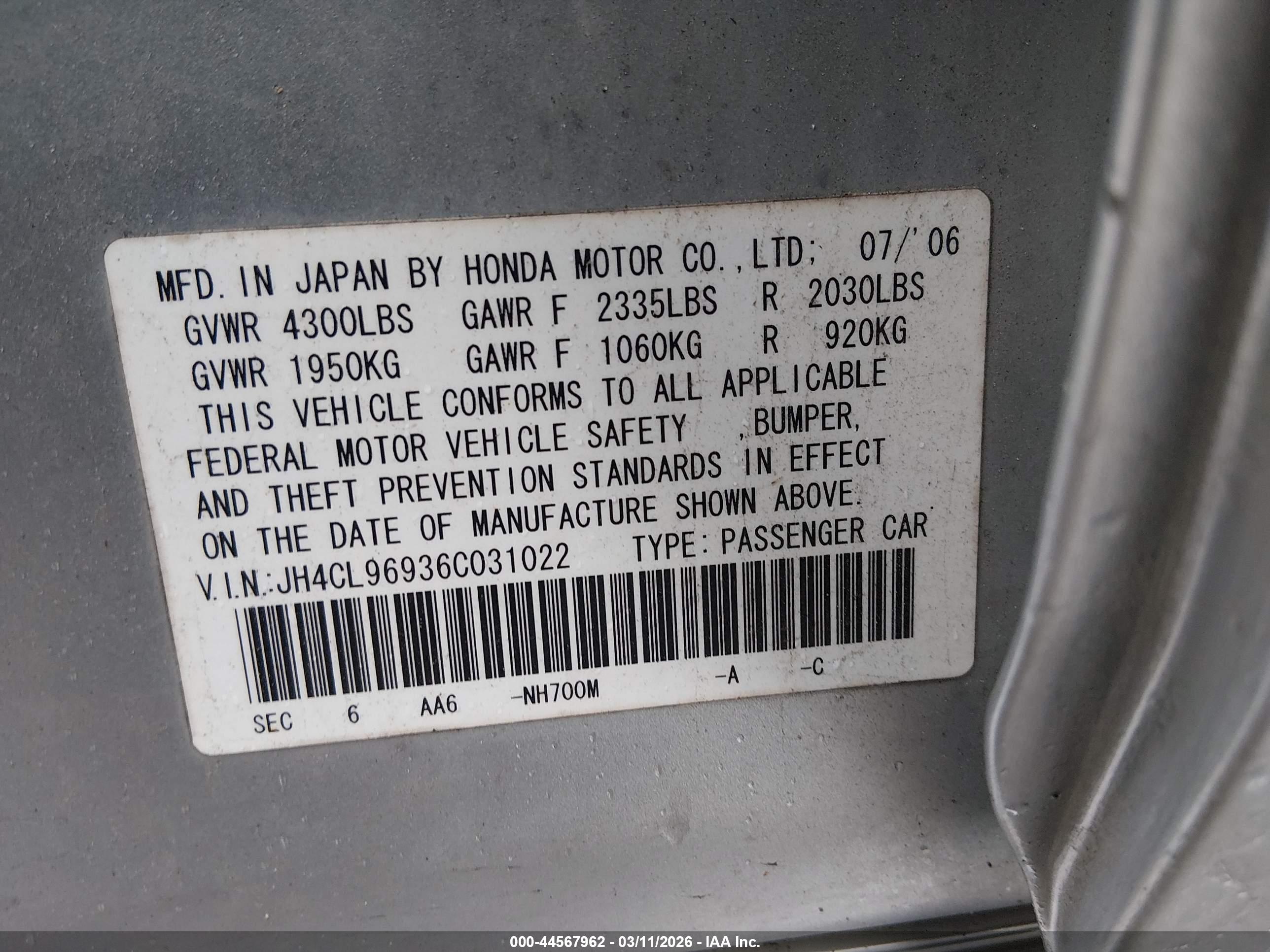 ACURA TSX image 9