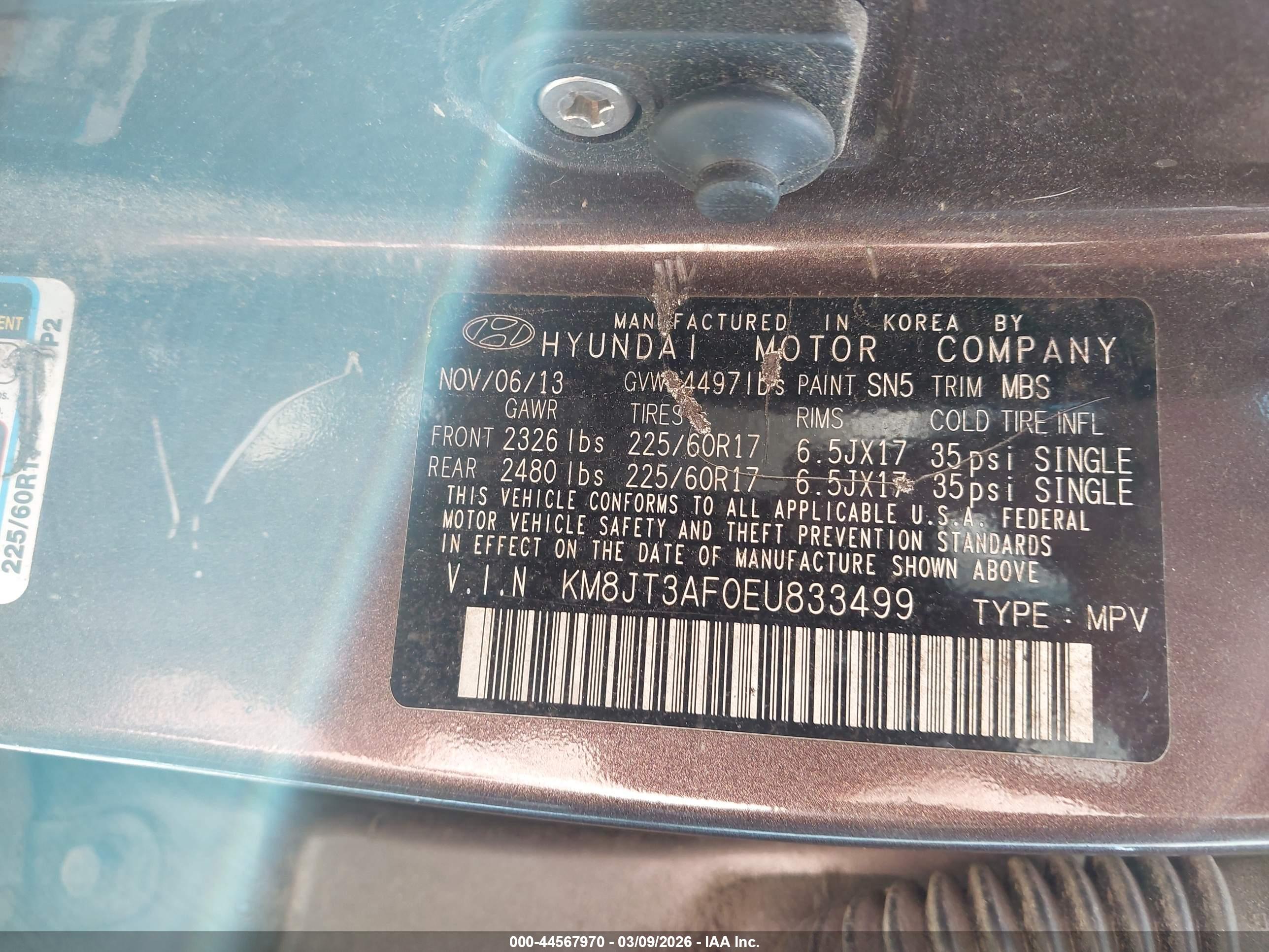 HYUNDAI TUCSON image 9