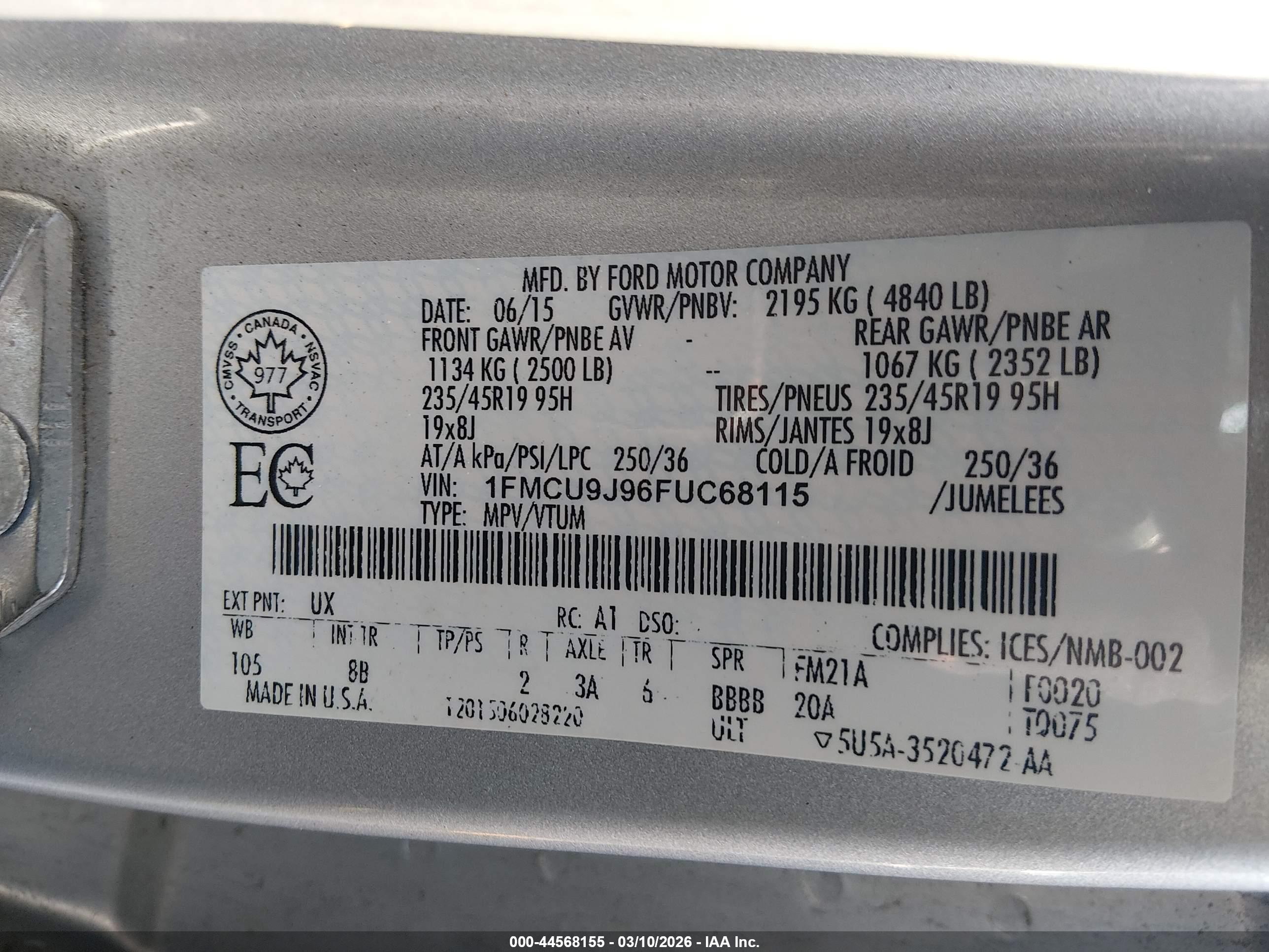 FORD ESCAPE image 9