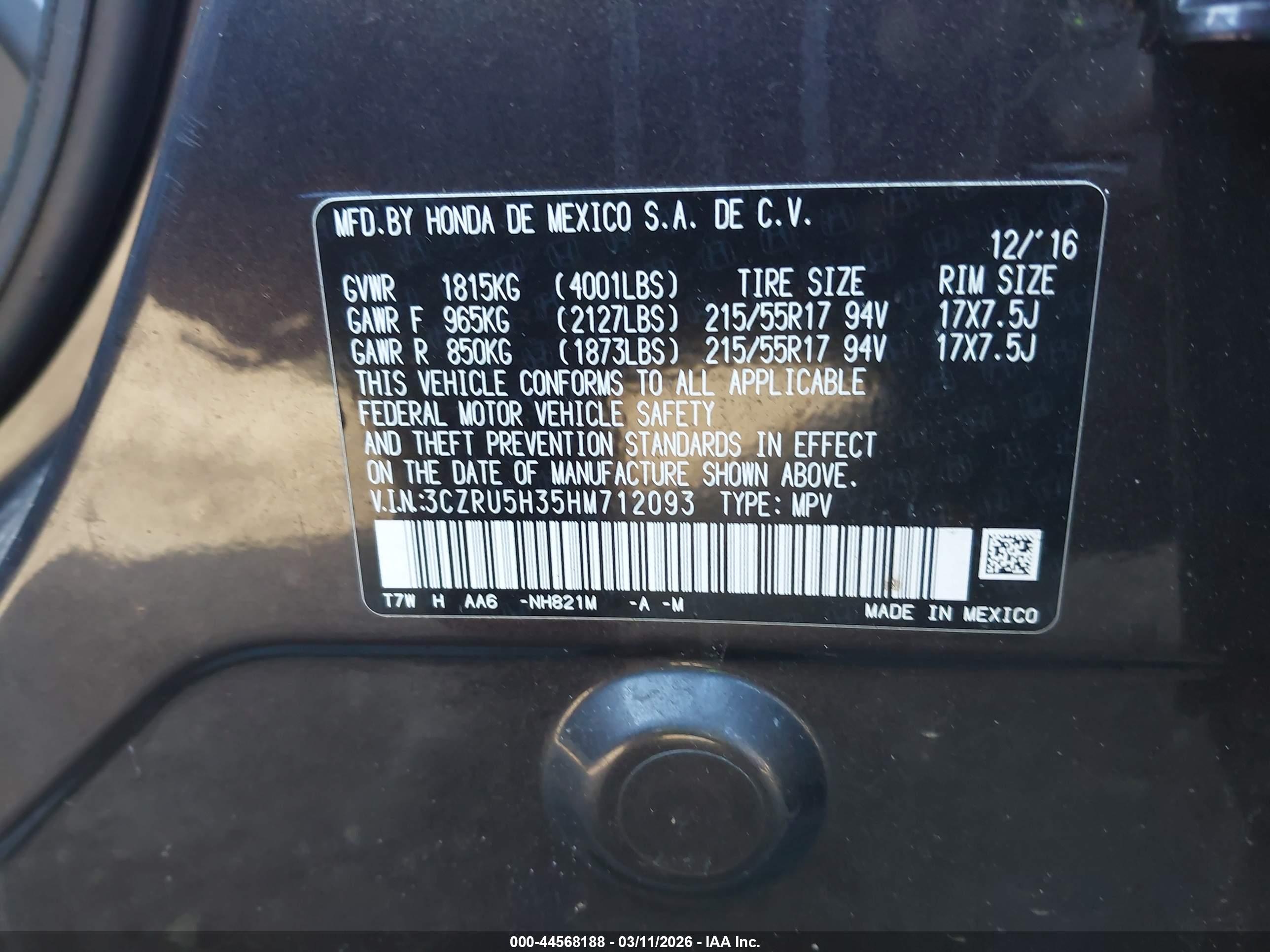 HONDA HR-V image 9