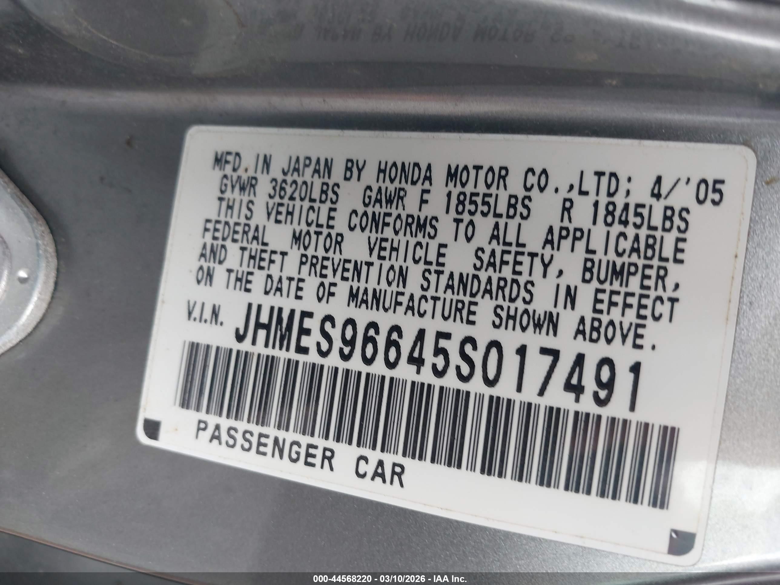 HONDA CIVIC image 9