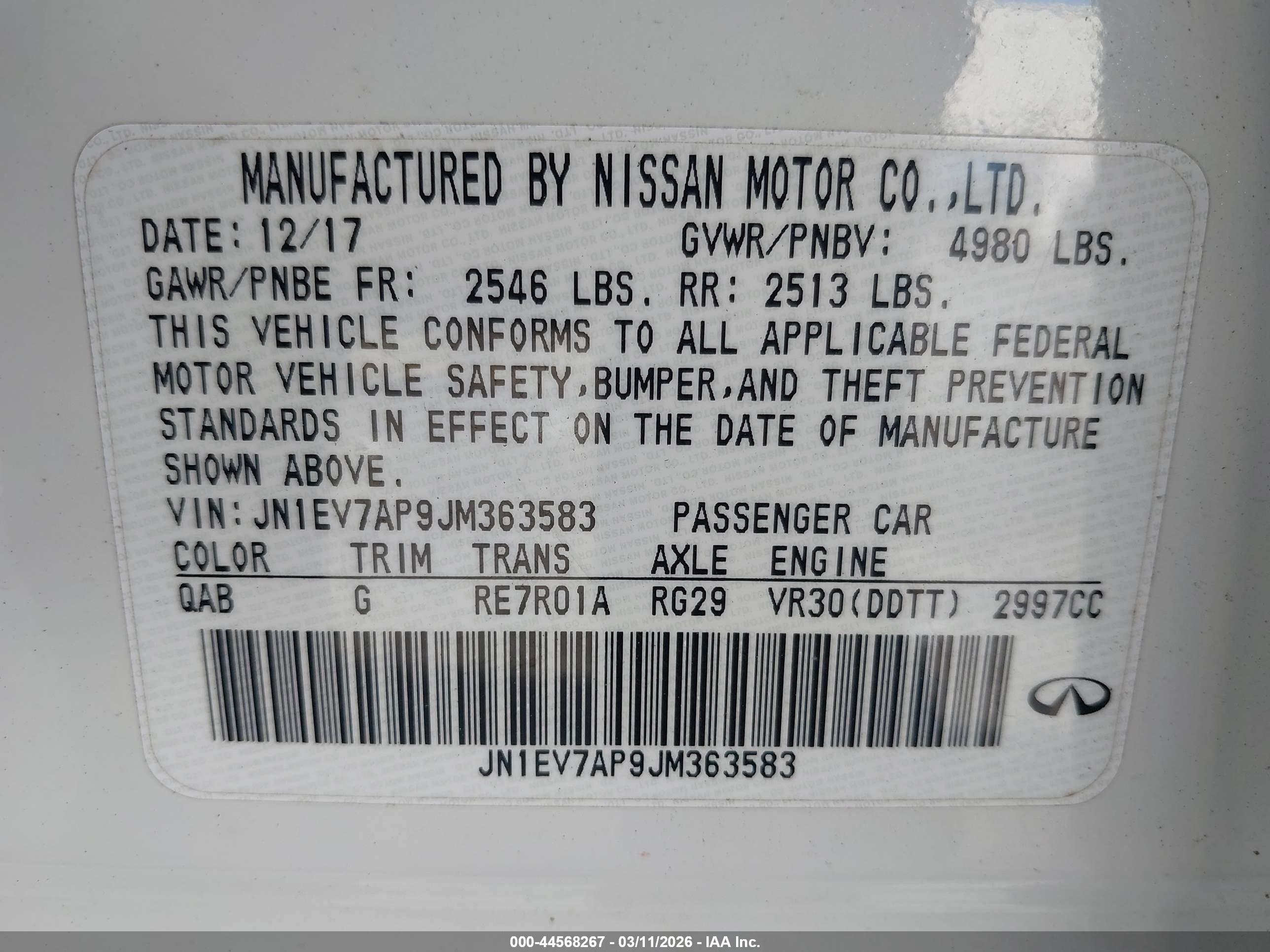 INFINITI Q50 image 9