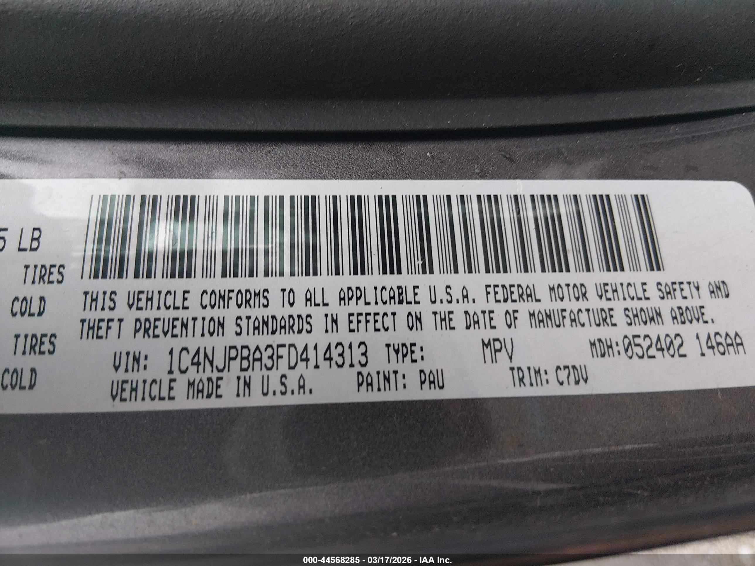 JEEP PATRIOT image 9