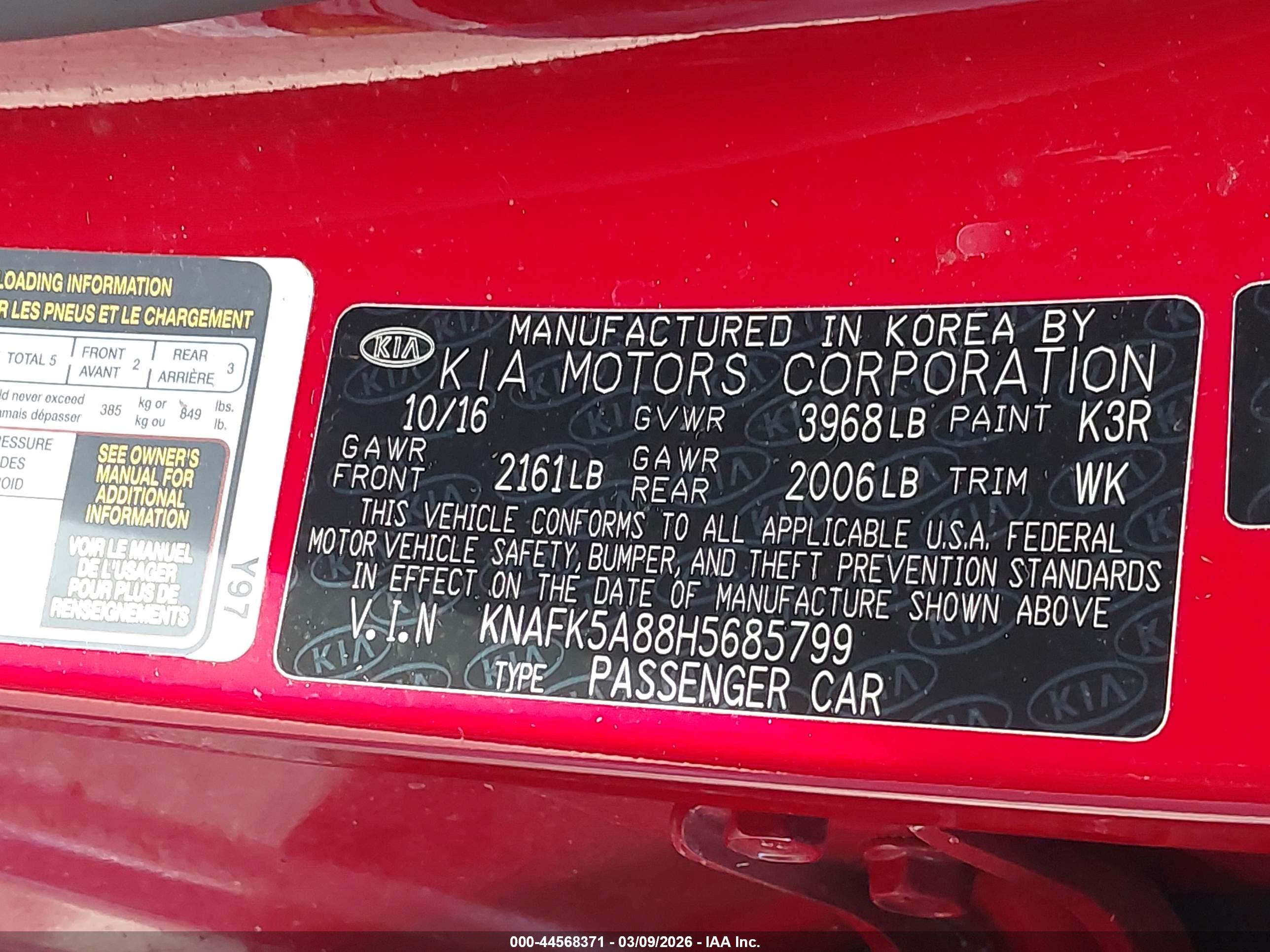 KIA FORTE image 9